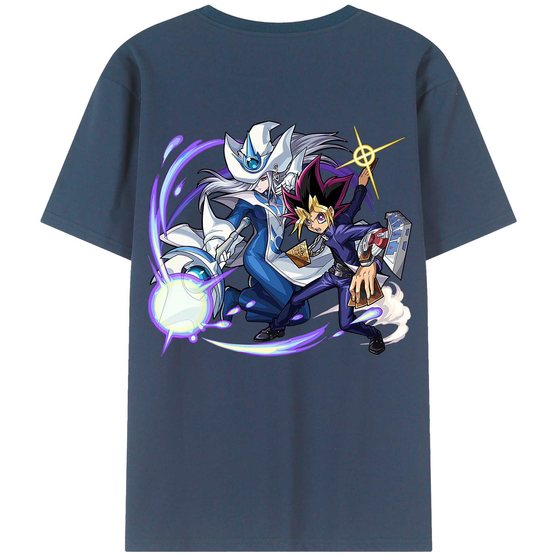 （画像用） 遊☆戯☆王 Yu-Gi-Oh! レディース半袖Tシャツ(バックプリント)