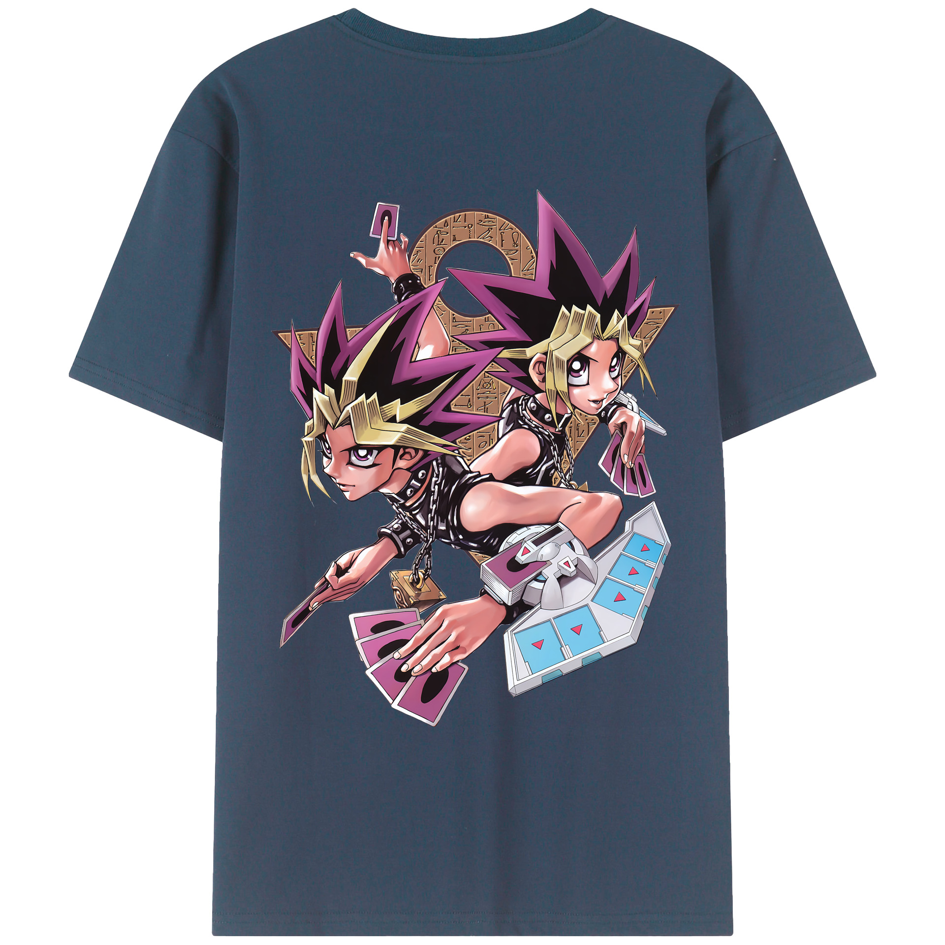 （画像用） 遊☆戯☆王 Yu-Gi-Oh! レディース半袖Tシャツ(バックプリント)