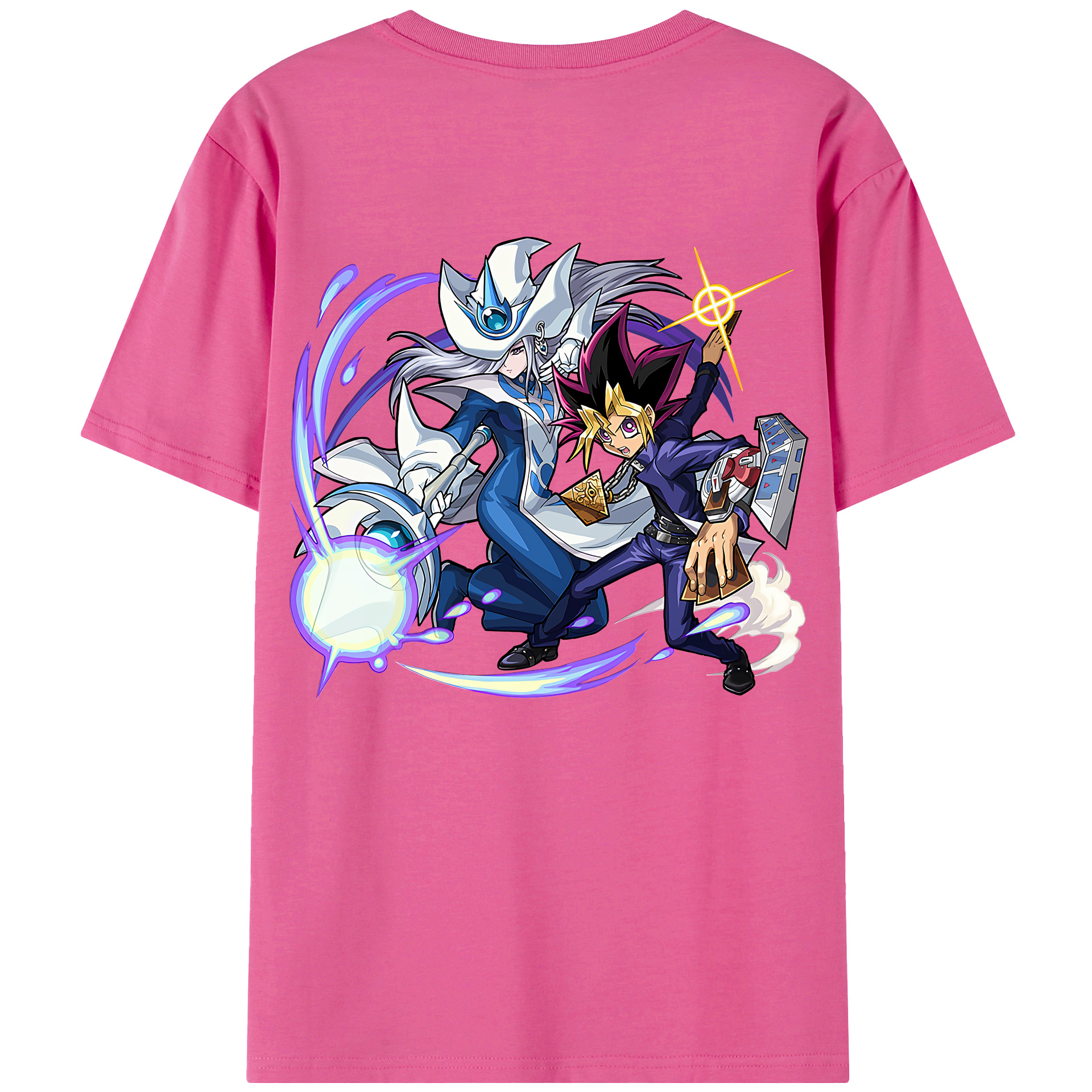 （画像用） 遊☆戯☆王 Yu-Gi-Oh! レディース半袖Tシャツ(バックプリント)