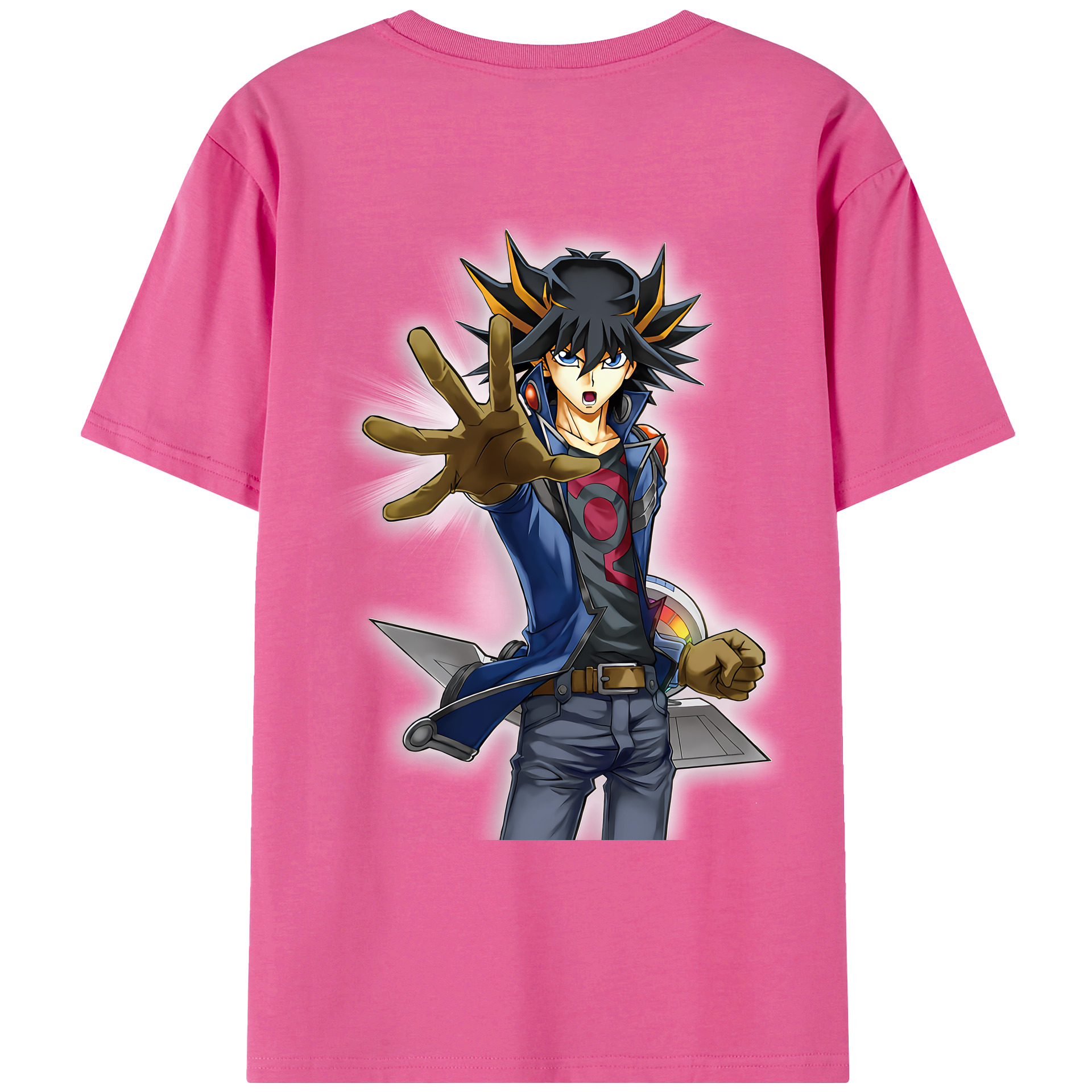 （画像用） 遊☆戯☆王 Yu-Gi-Oh! レディース半袖Tシャツ(バックプリント)