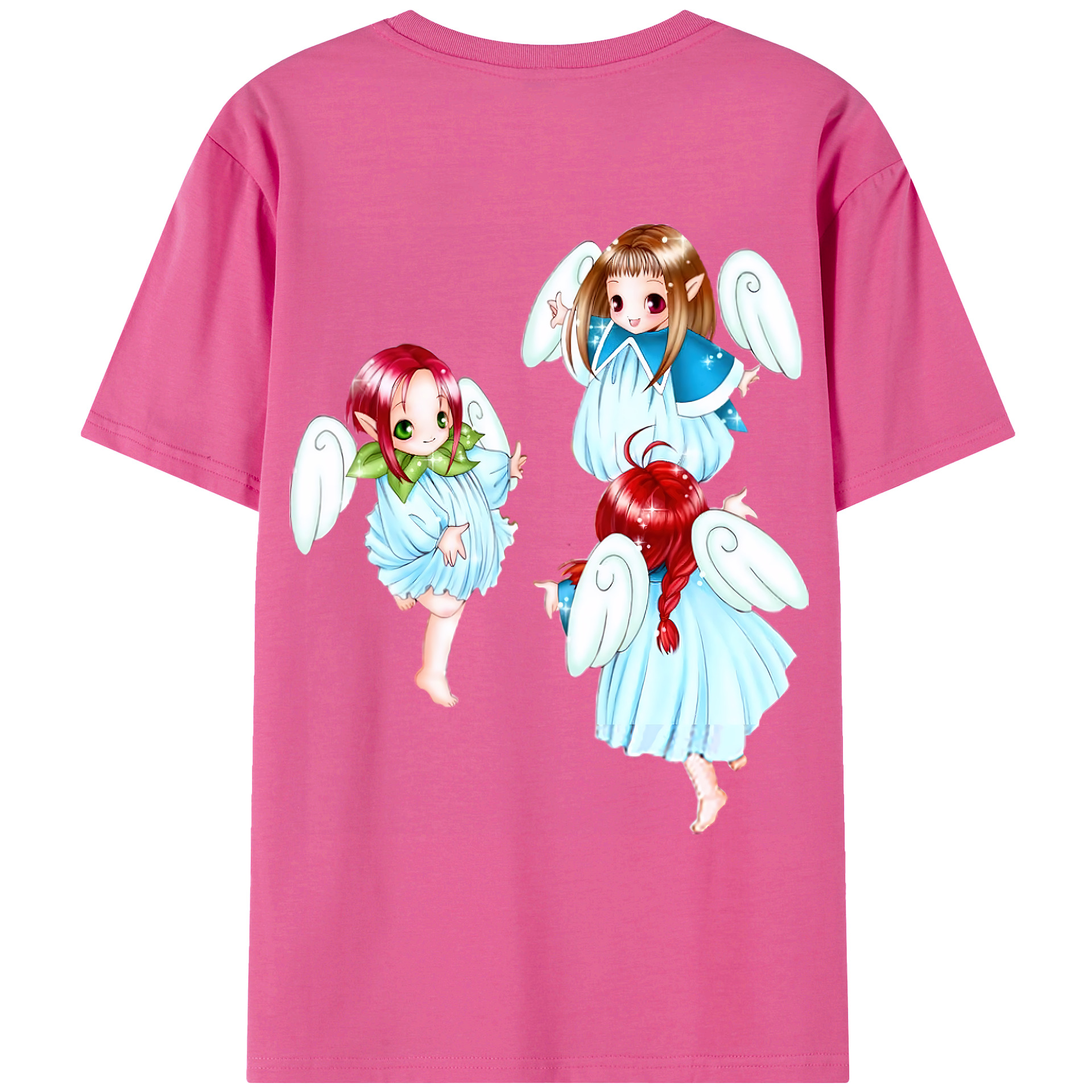 （画像用） 遊☆戯☆王 Yu-Gi-Oh! レディース半袖Tシャツ(バックプリント)