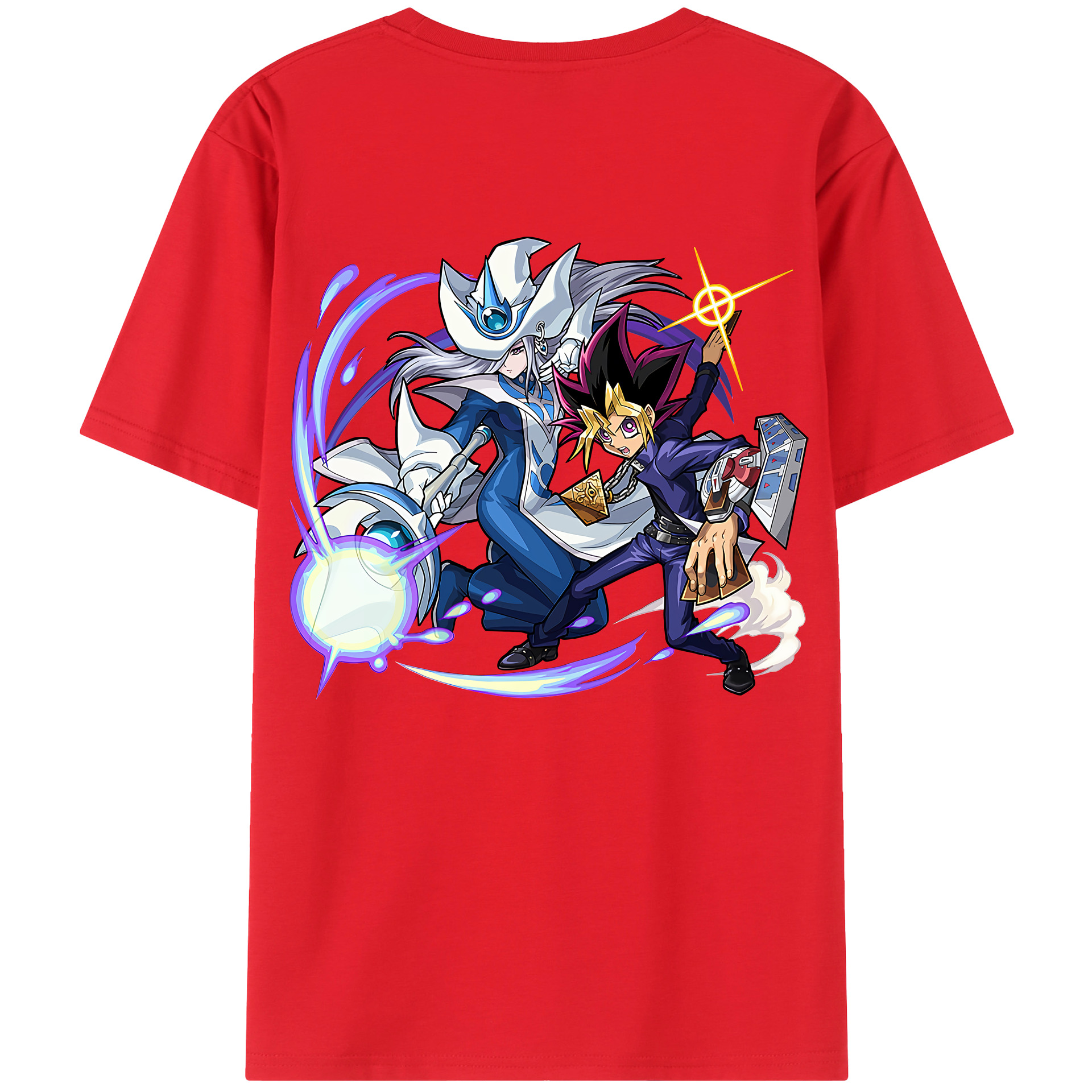 （画像用） 遊☆戯☆王 Yu-Gi-Oh! レディース半袖Tシャツ(バックプリント)