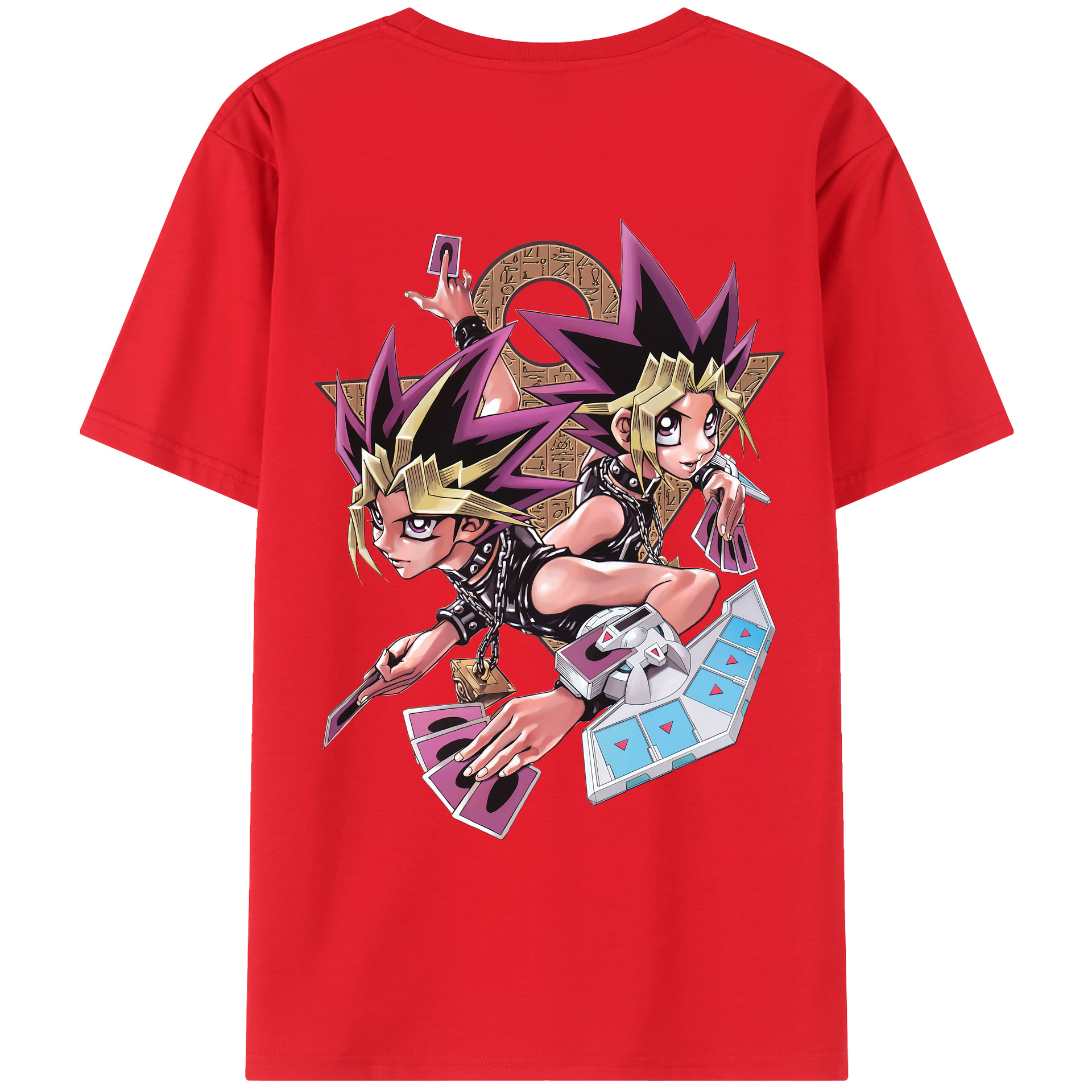 （画像用） 遊☆戯☆王 Yu-Gi-Oh! レディース半袖Tシャツ(バックプリント)