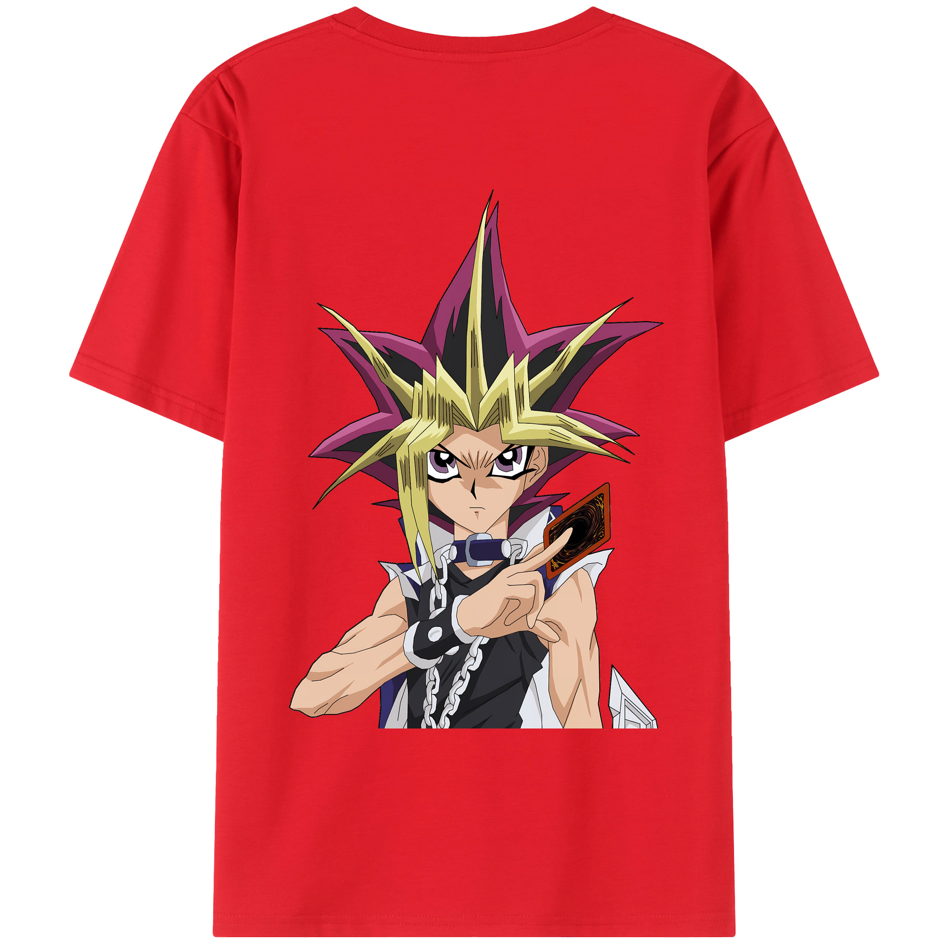 （画像用） 遊☆戯☆王 Yu-Gi-Oh! レディース半袖Tシャツ(バックプリント)