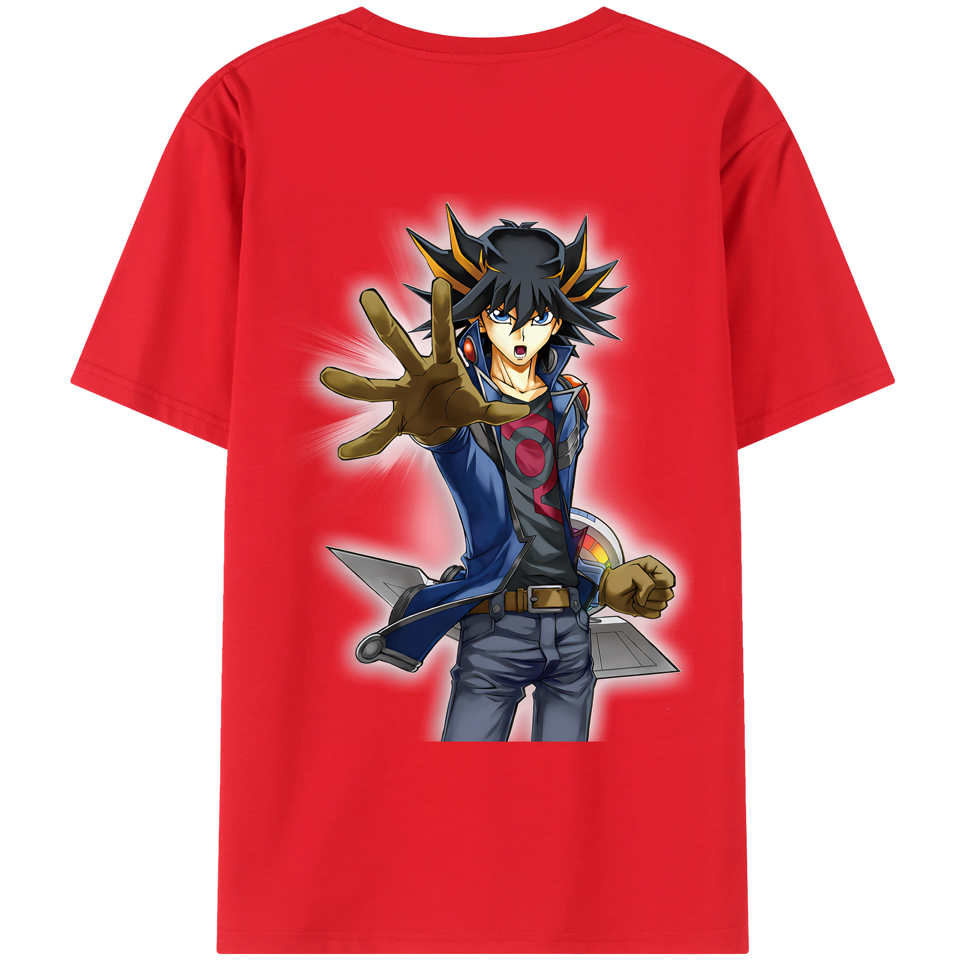 （画像用） 遊☆戯☆王 Yu-Gi-Oh! レディース半袖Tシャツ(バックプリント)