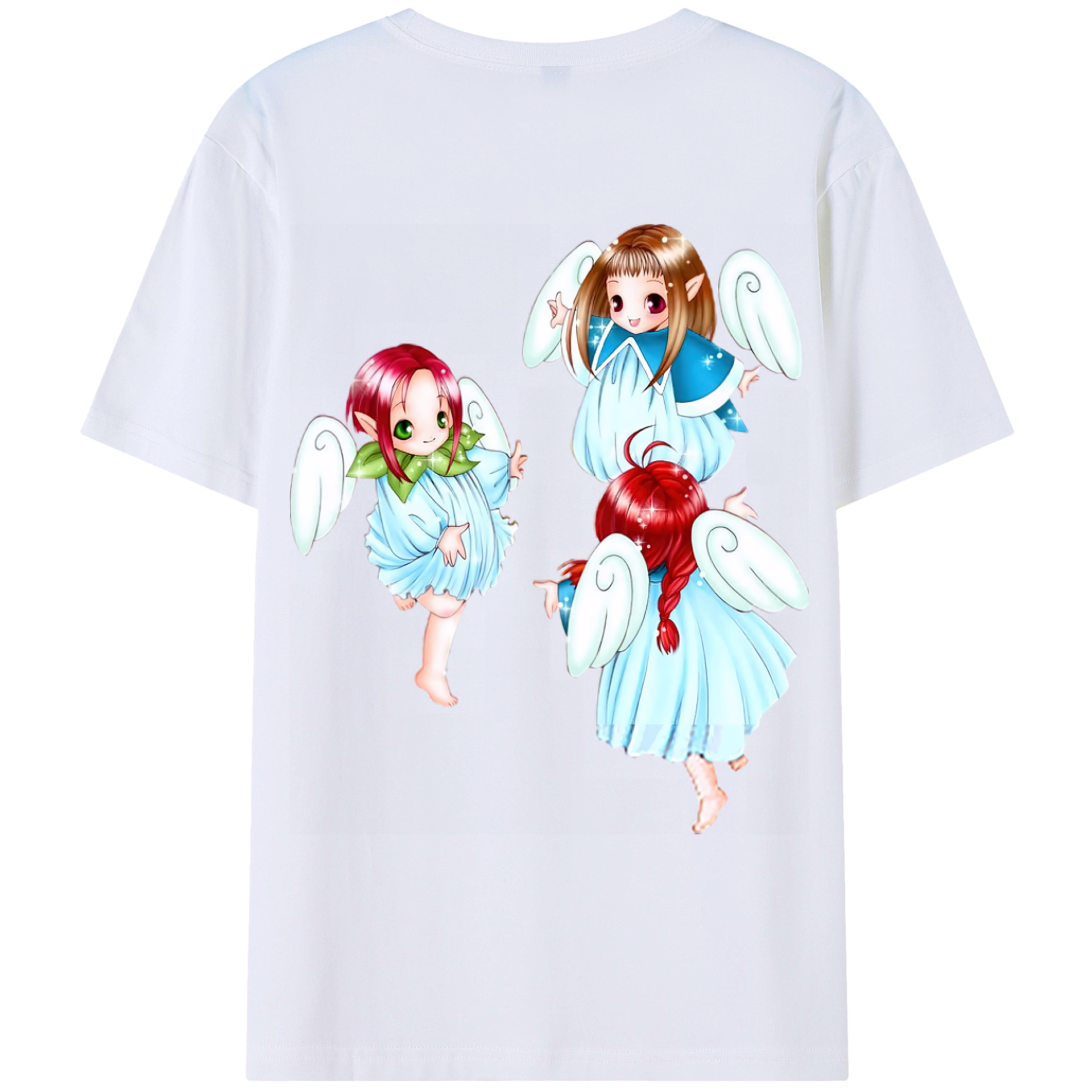 （画像用） 遊☆戯☆王 Yu-Gi-Oh! レディース半袖Tシャツ(バックプリント)