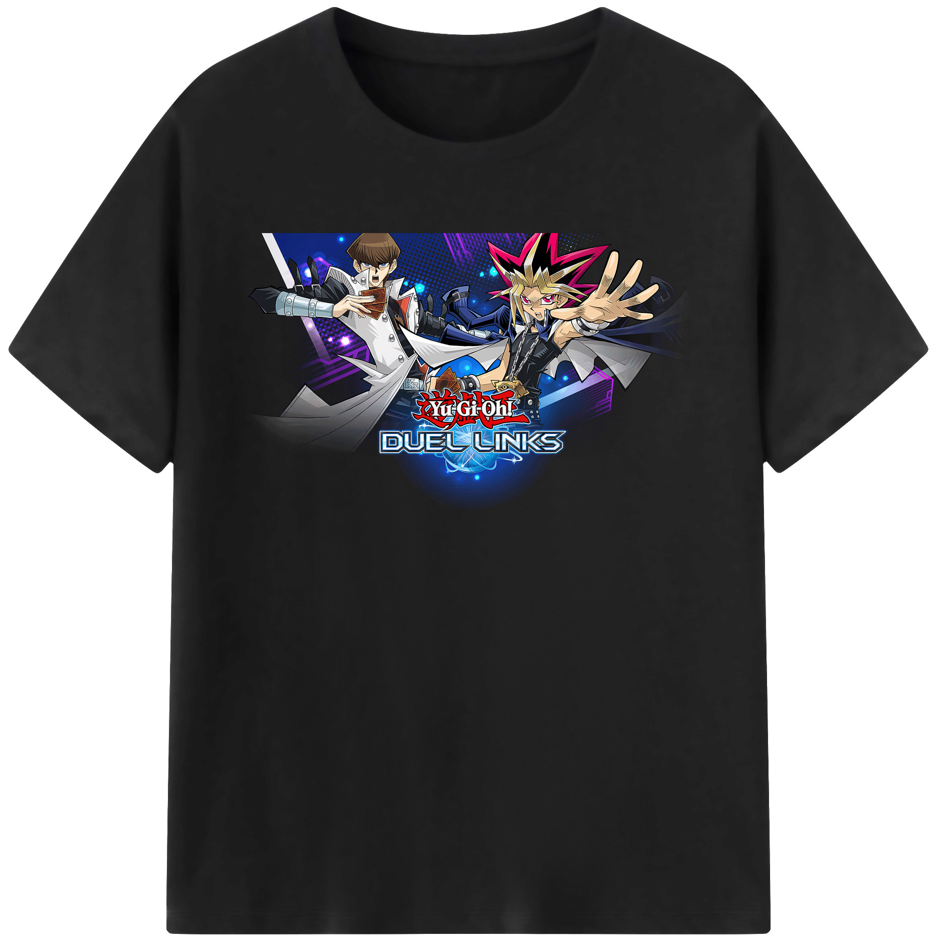 （画像用） 遊☆戯☆王 Yu-Gi-Oh! レディースカジュアルプリントTシャツ（綿100％）
