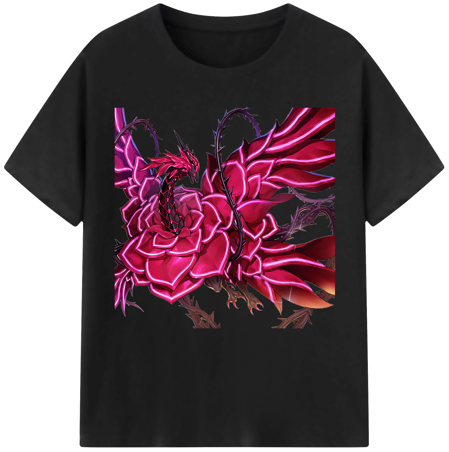 （画像用） 遊☆戯☆王 Yu-Gi-Oh! レディースカジュアルプリントTシャツ（綿100％）