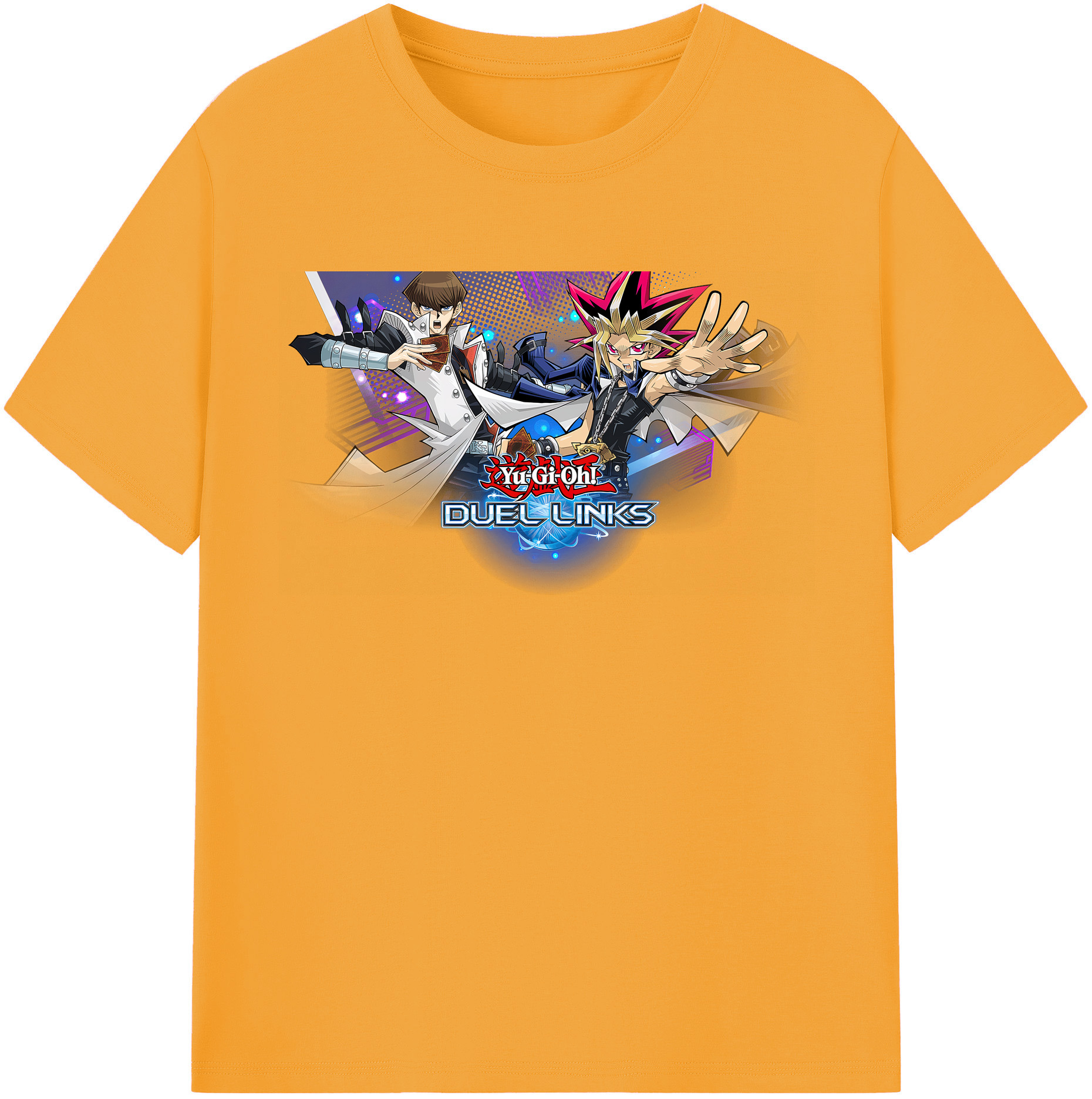 （画像用） 遊☆戯☆王 Yu-Gi-Oh! レディースカジュアルプリントTシャツ（綿100％）