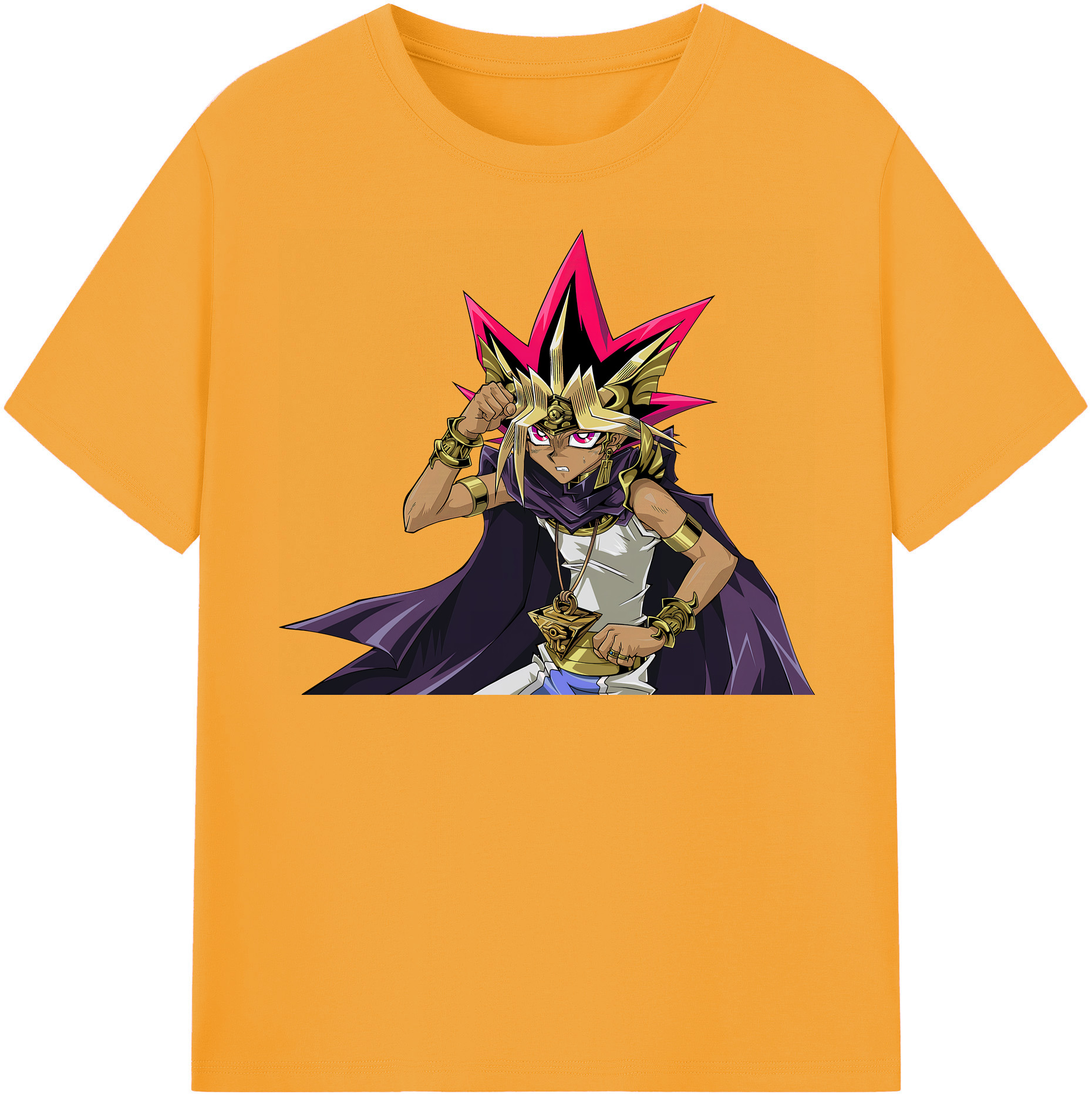 （画像用） 遊☆戯☆王 Yu-Gi-Oh! レディースカジュアルプリントTシャツ（綿100％）