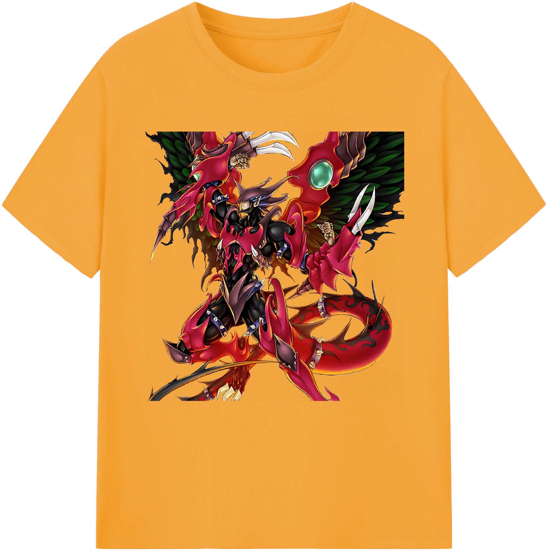 （画像用） 遊☆戯☆王 Yu-Gi-Oh! レディースカジュアルプリントTシャツ（綿100％）