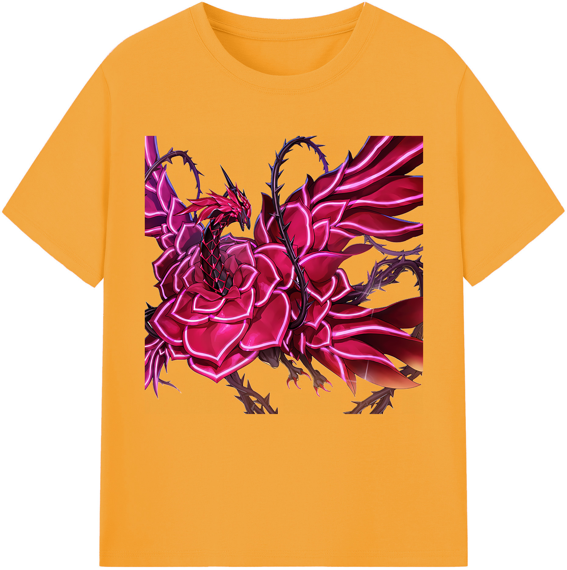 （画像用） 遊☆戯☆王 Yu-Gi-Oh! レディースカジュアルプリントTシャツ（綿100％）