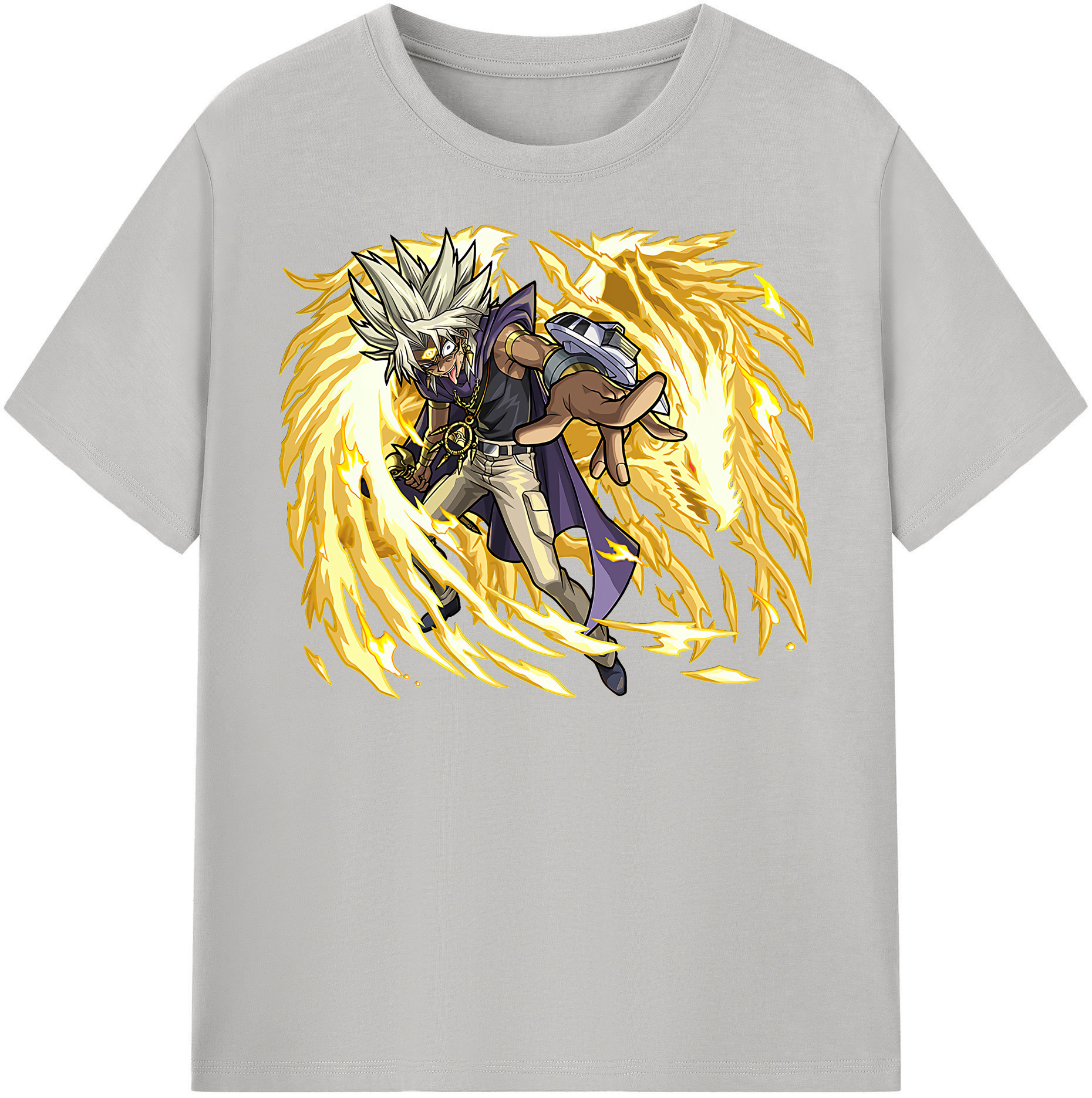 （画像用） 遊☆戯☆王 Yu-Gi-Oh! レディースカジュアルプリントTシャツ（綿100％）