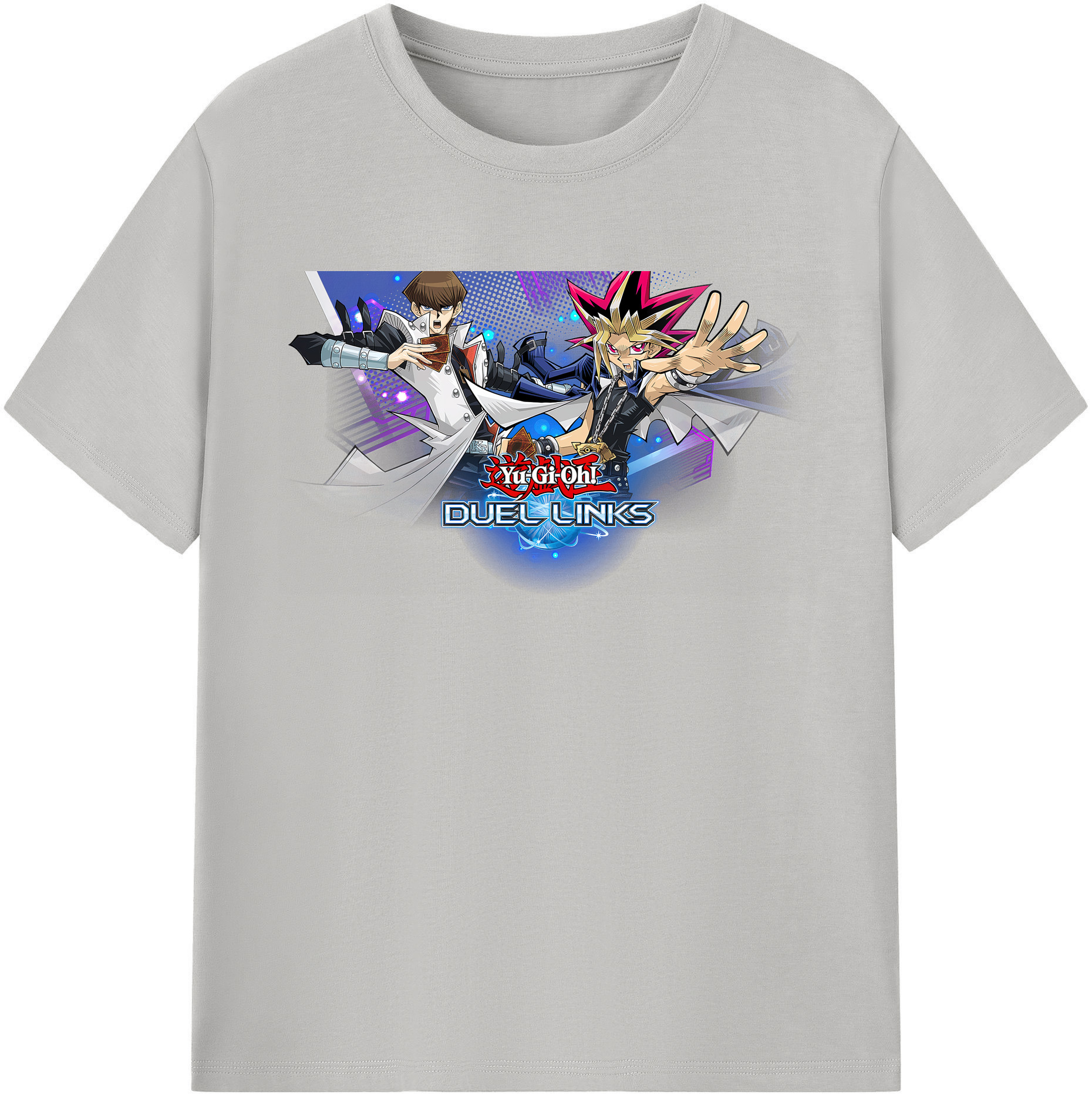 （画像用） 遊☆戯☆王 Yu-Gi-Oh! レディースカジュアルプリントTシャツ（綿100％）