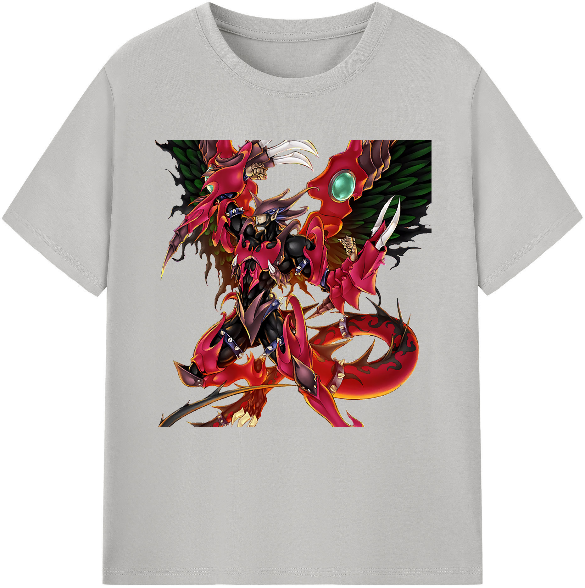 （画像用） 遊☆戯☆王 Yu-Gi-Oh! レディースカジュアルプリントTシャツ（綿100％）