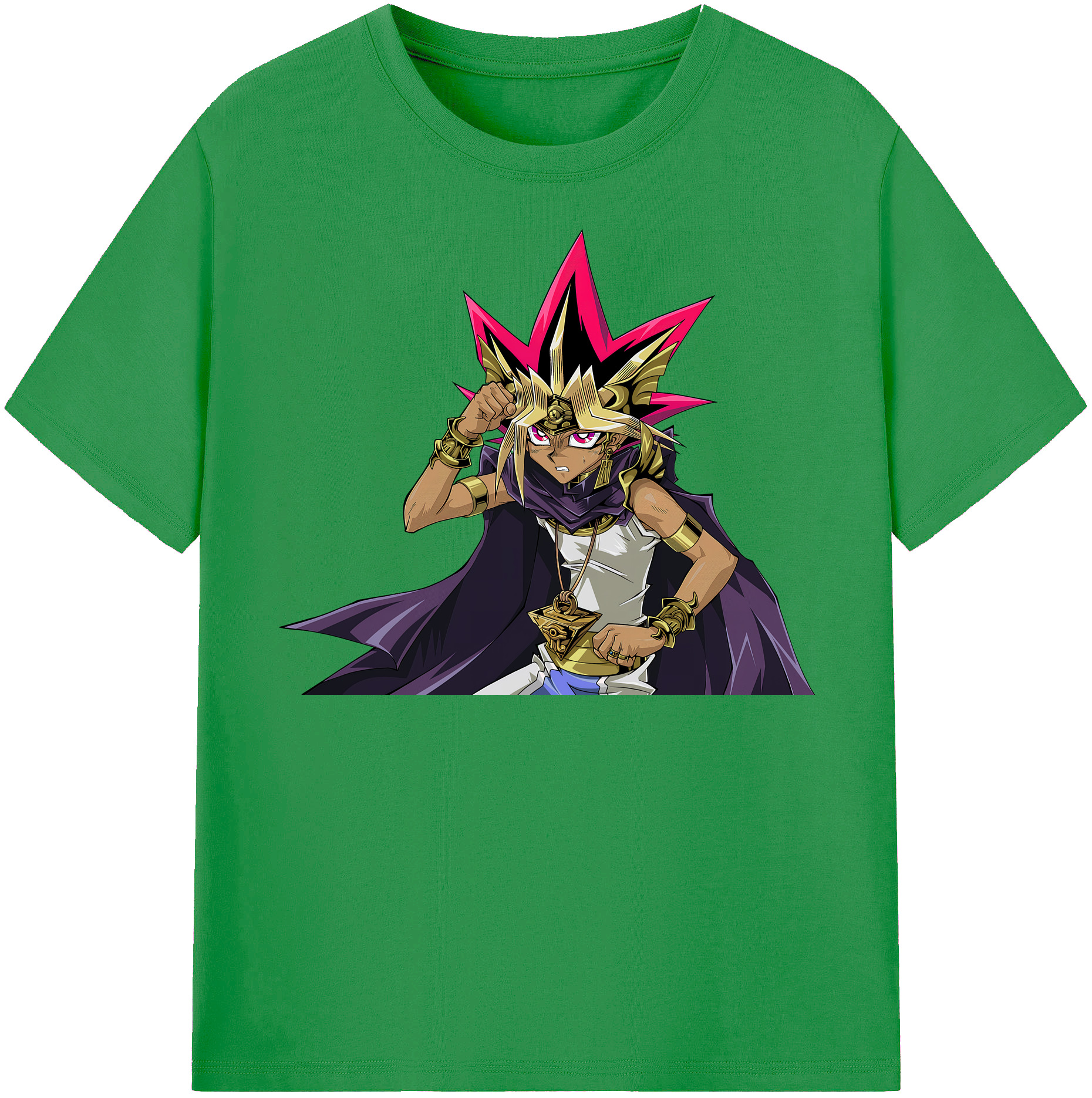 （画像用） 遊☆戯☆王 Yu-Gi-Oh! レディースカジュアルプリントTシャツ（綿100％）