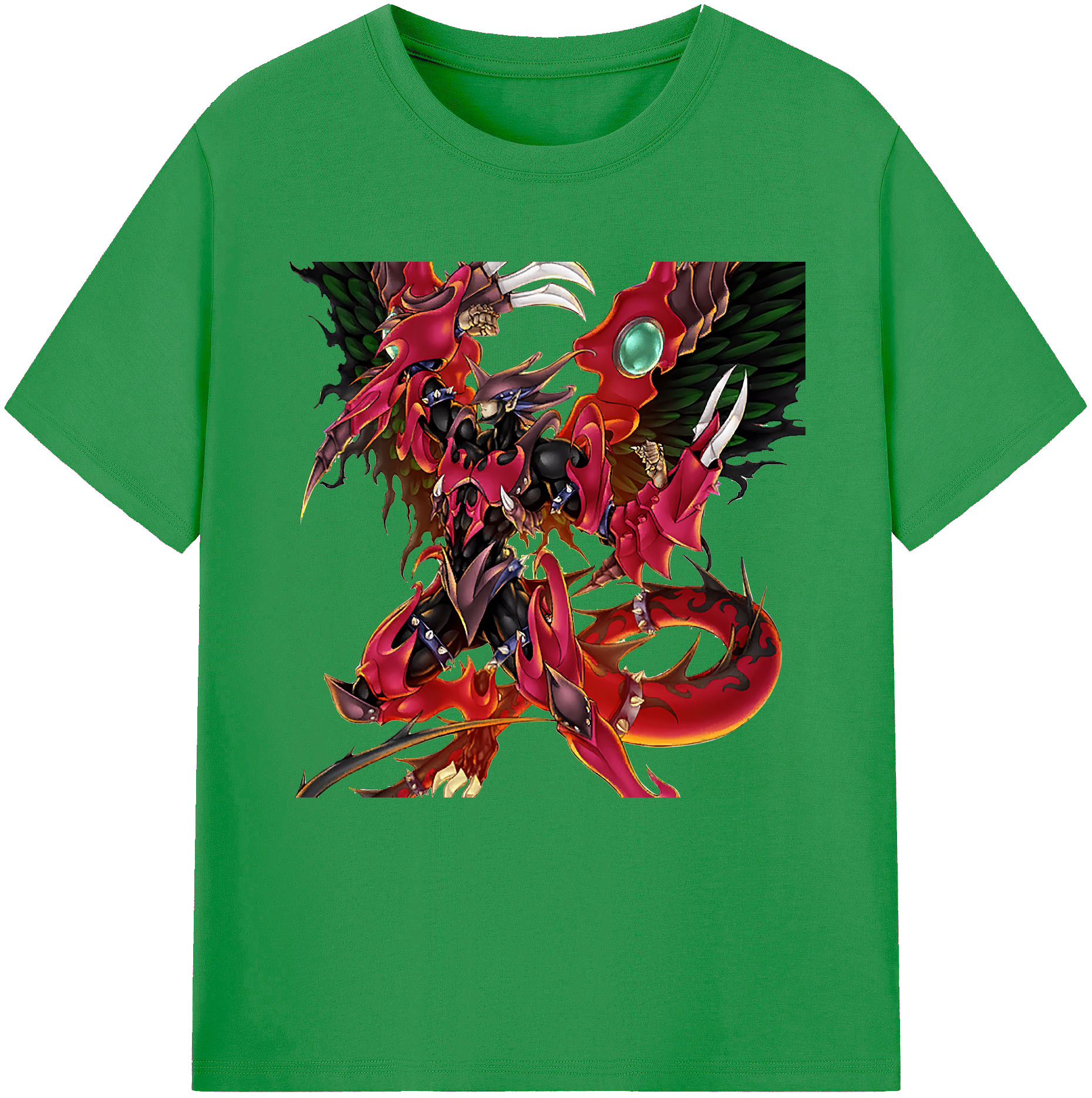（画像用） 遊☆戯☆王 Yu-Gi-Oh! レディースカジュアルプリントTシャツ（綿100％）