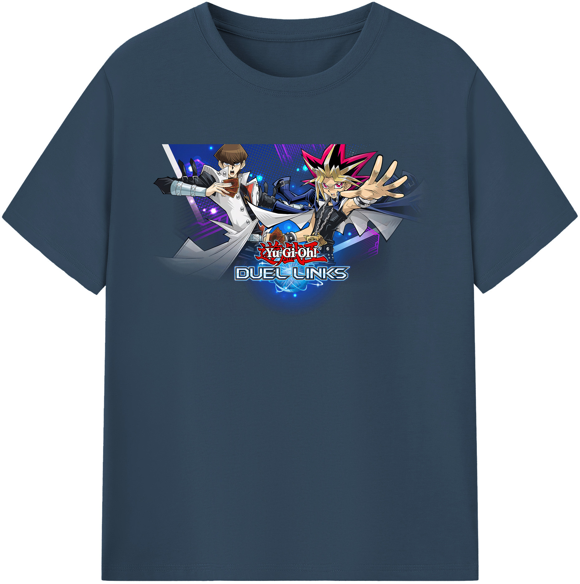 （画像用） 遊☆戯☆王 Yu-Gi-Oh! レディースカジュアルプリントTシャツ（綿100％）