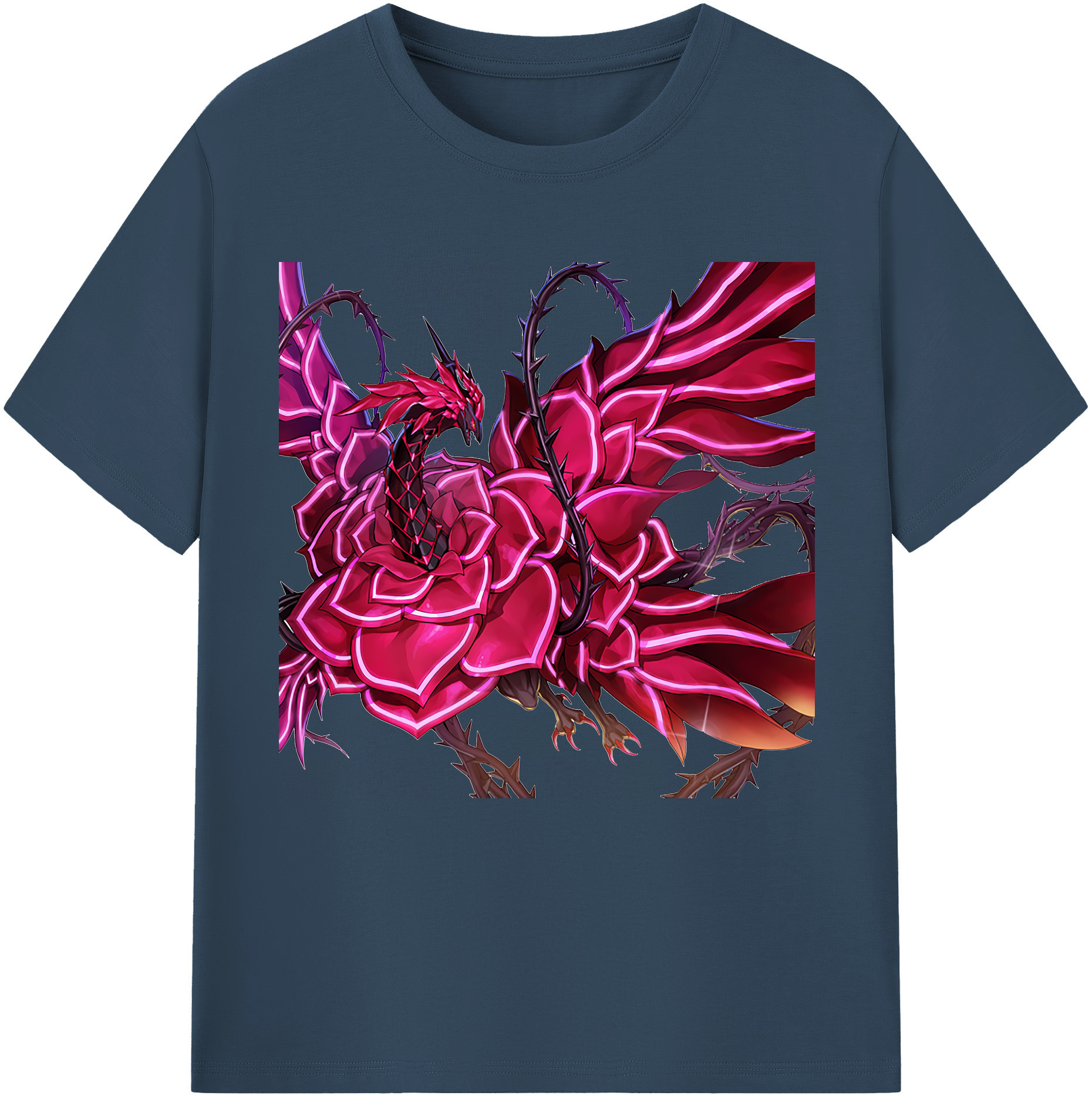 （画像用） 遊☆戯☆王 Yu-Gi-Oh! レディースカジュアルプリントTシャツ（綿100％）