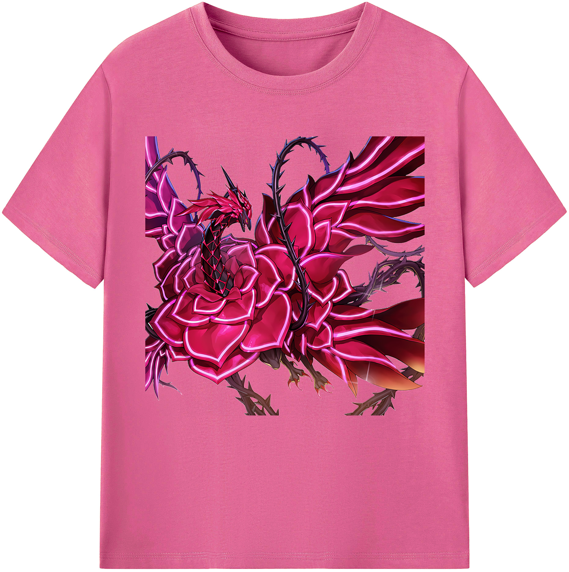 （画像用） 遊☆戯☆王 Yu-Gi-Oh! レディースカジュアルプリントTシャツ（綿100％）