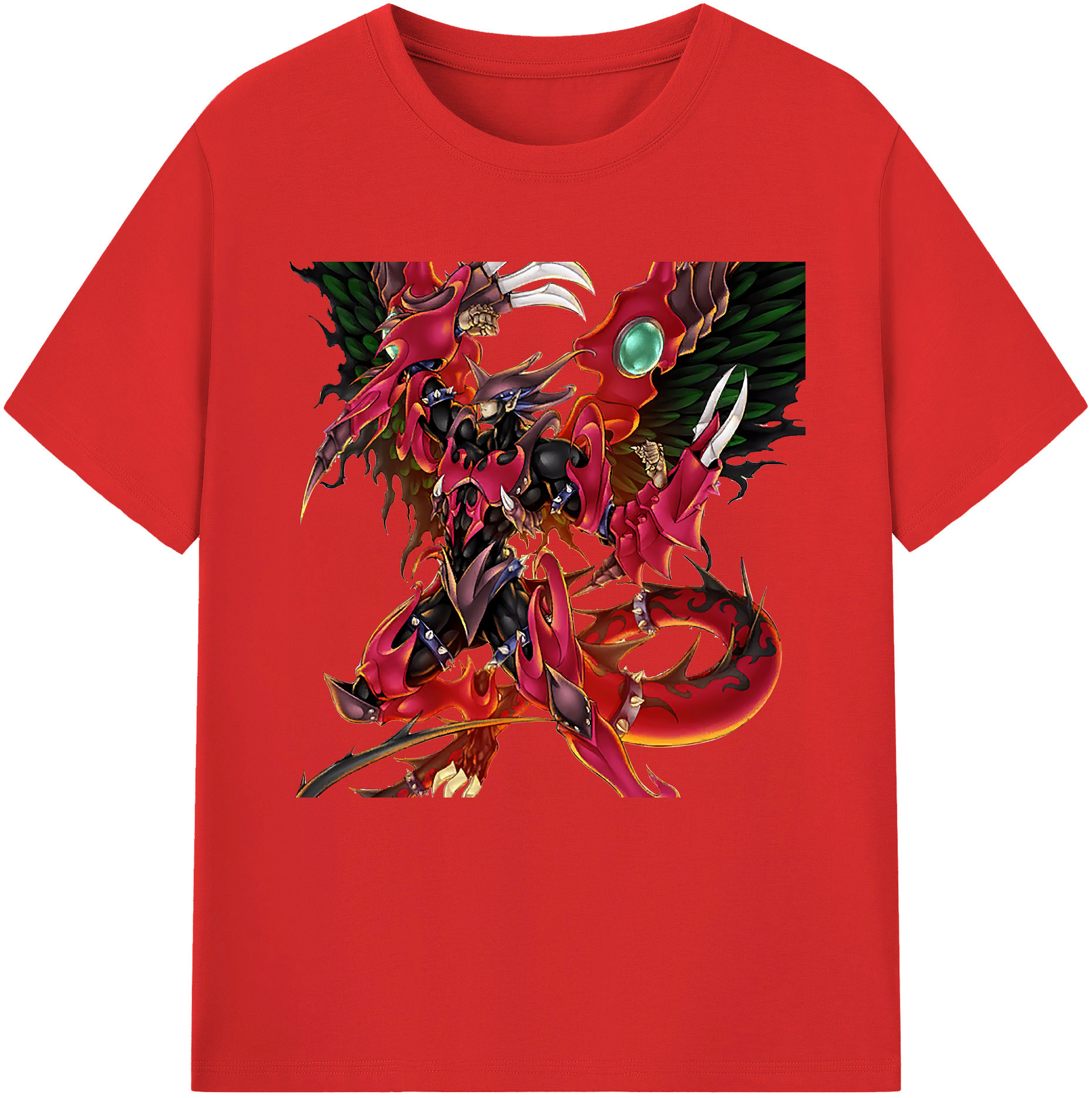（画像用） 遊☆戯☆王 Yu-Gi-Oh! レディースカジュアルプリントTシャツ（綿100％）