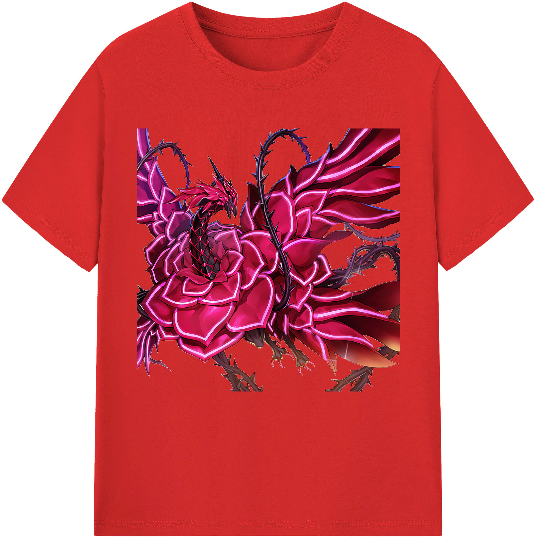 （画像用） 遊☆戯☆王 Yu-Gi-Oh! レディースカジュアルプリントTシャツ（綿100％）