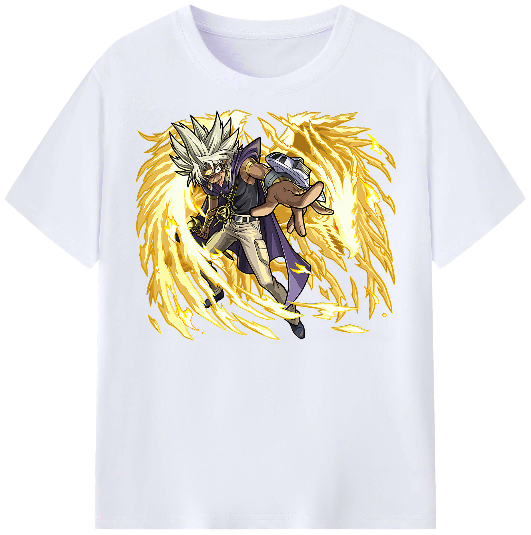 （画像用） 遊☆戯☆王 Yu-Gi-Oh! レディースカジュアルプリントTシャツ（綿100％）