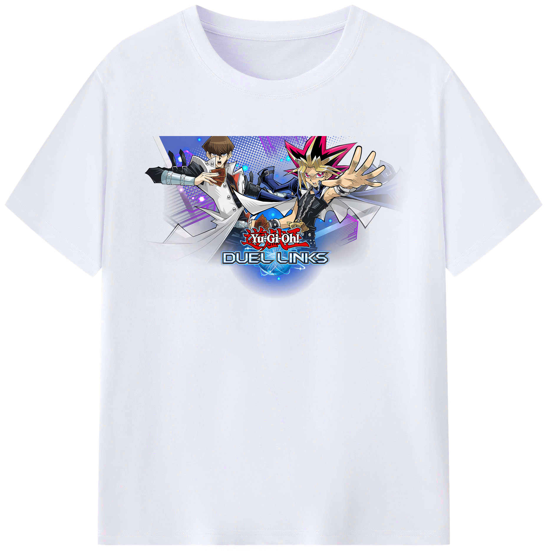 （画像用） 遊☆戯☆王 Yu-Gi-Oh! レディースカジュアルプリントTシャツ（綿100％）
