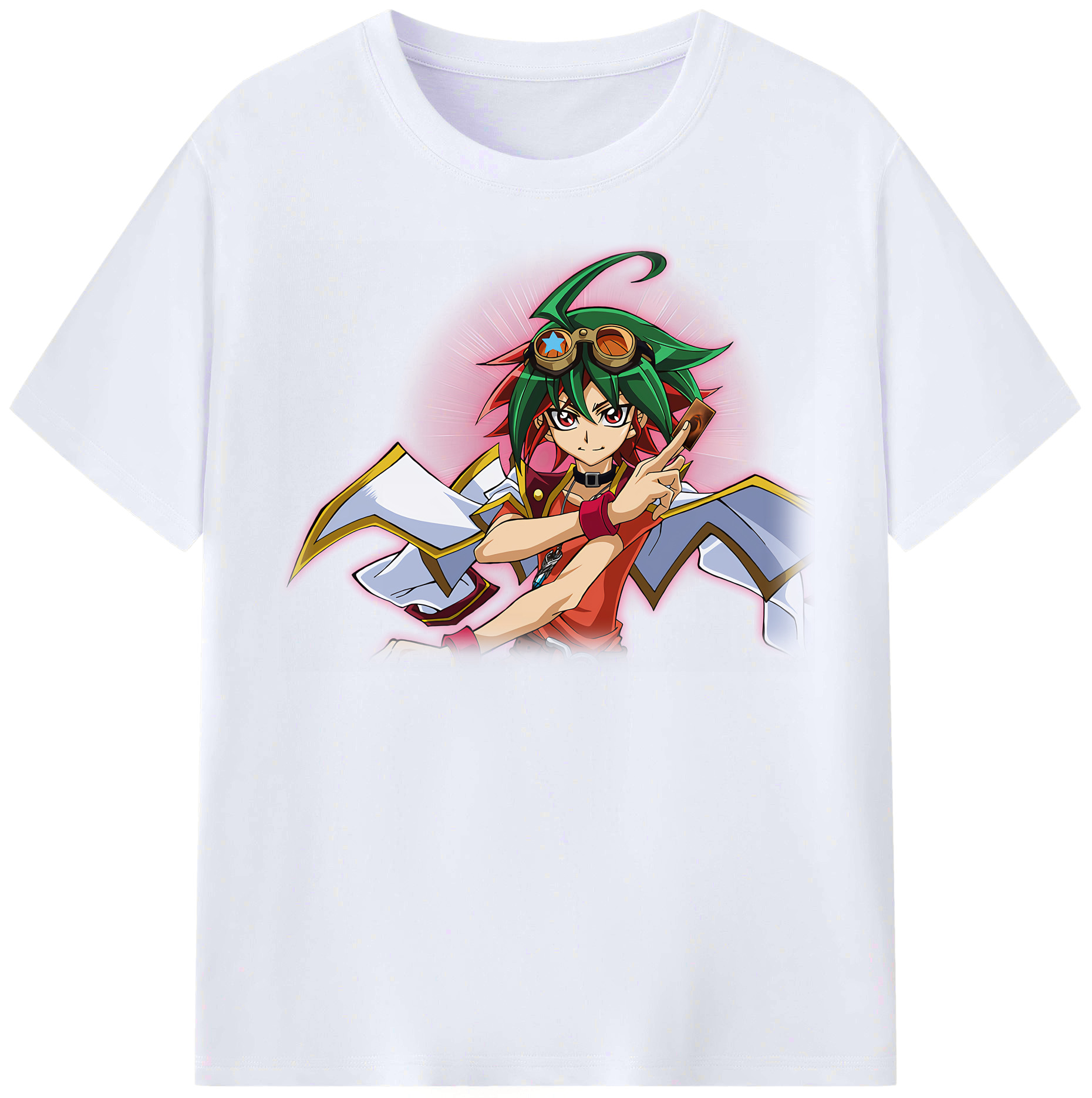（画像用） 遊☆戯☆王 Yu-Gi-Oh! レディースカジュアルプリントTシャツ（綿100％）