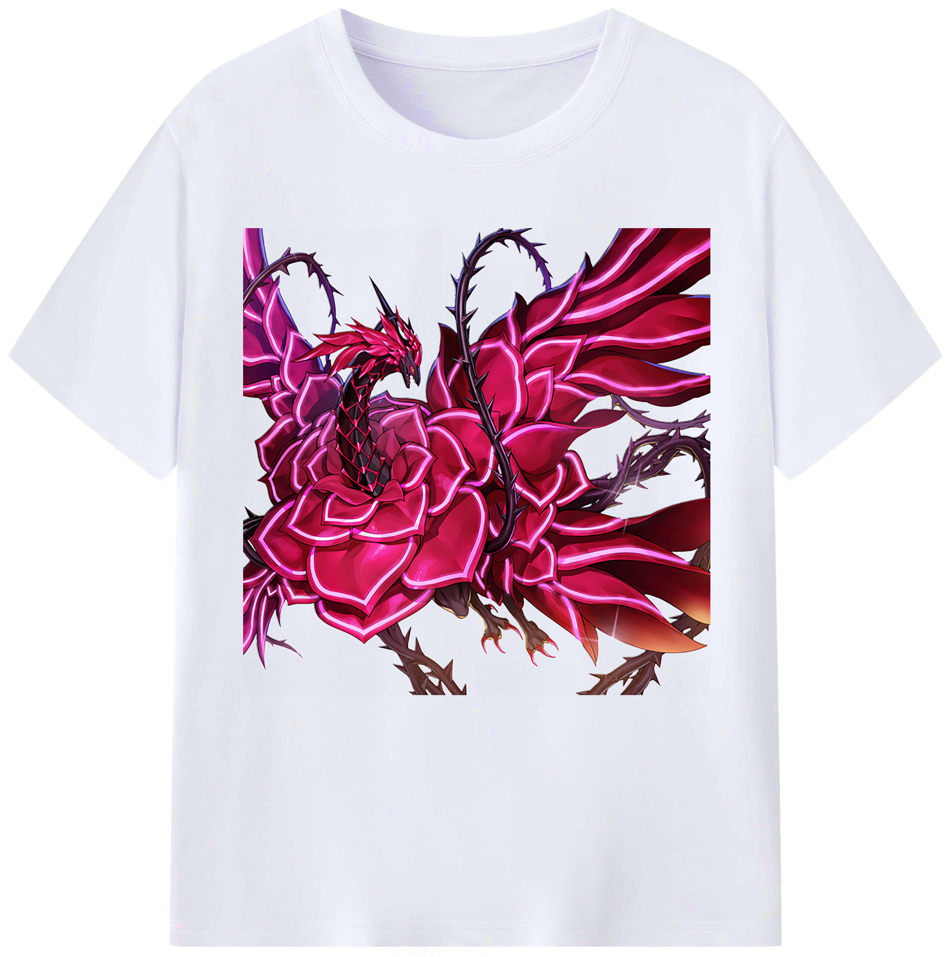 （画像用） 遊☆戯☆王 Yu-Gi-Oh! レディースカジュアルプリントTシャツ（綿100％）