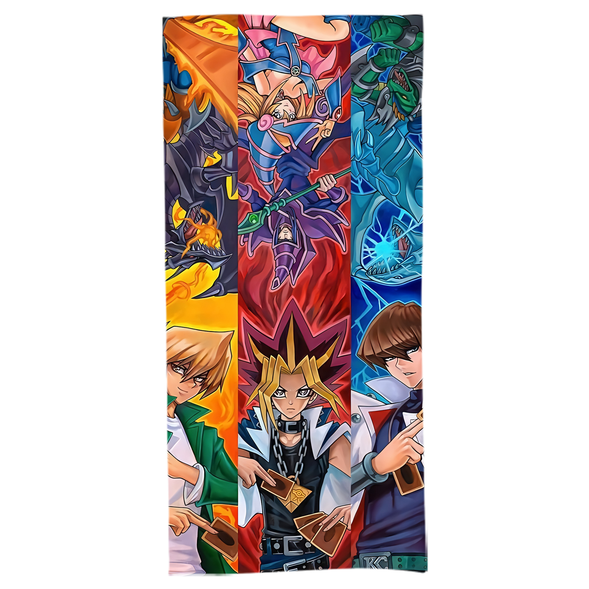 （画像用） 遊☆戯☆王 Yu-Gi-Oh! 大判バスタオル 70×140cm 吸水速乾 柔らかい肌触り