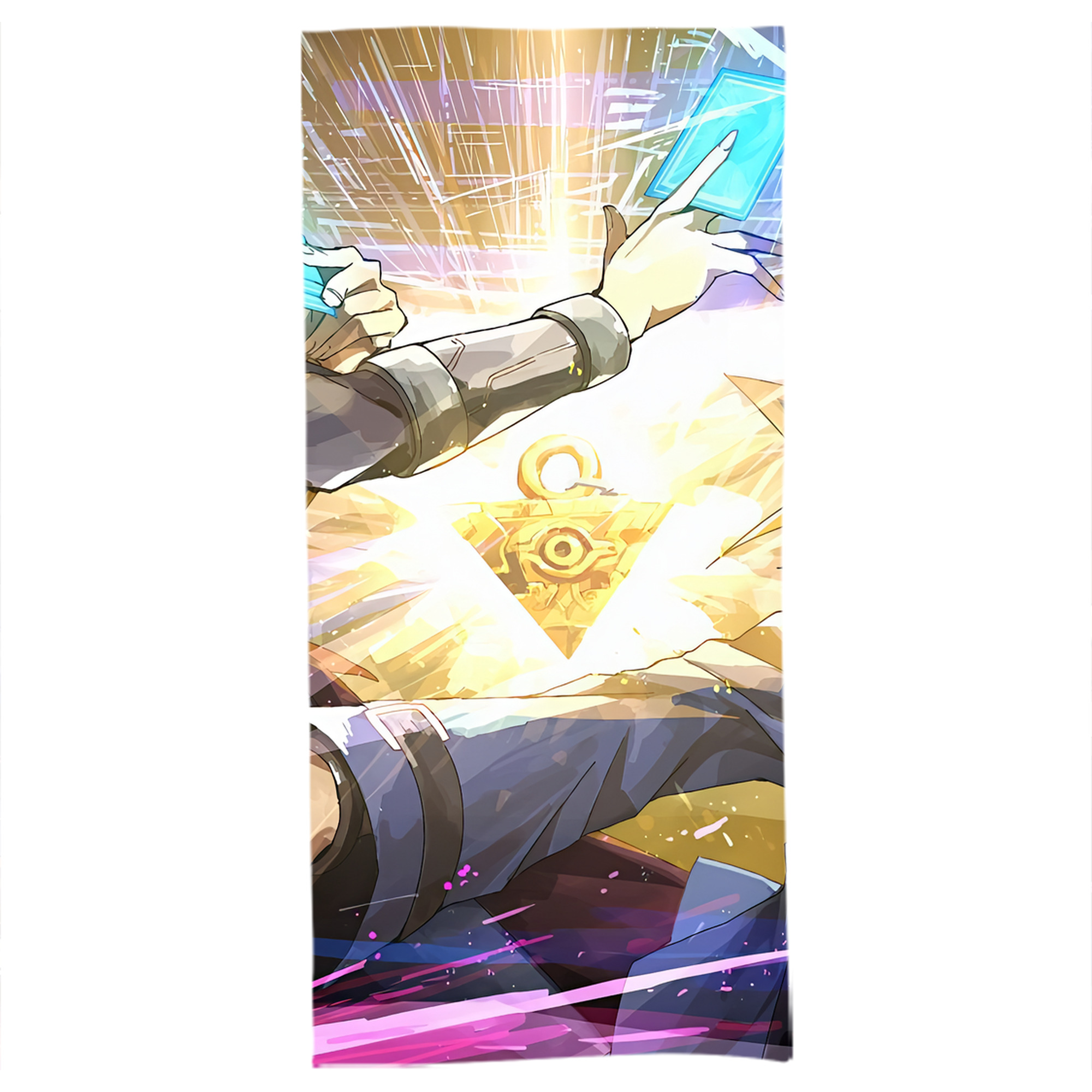 （画像用） 遊☆戯☆王 Yu-Gi-Oh! 大判バスタオル 70×140cm 吸水速乾 柔らかい肌触り