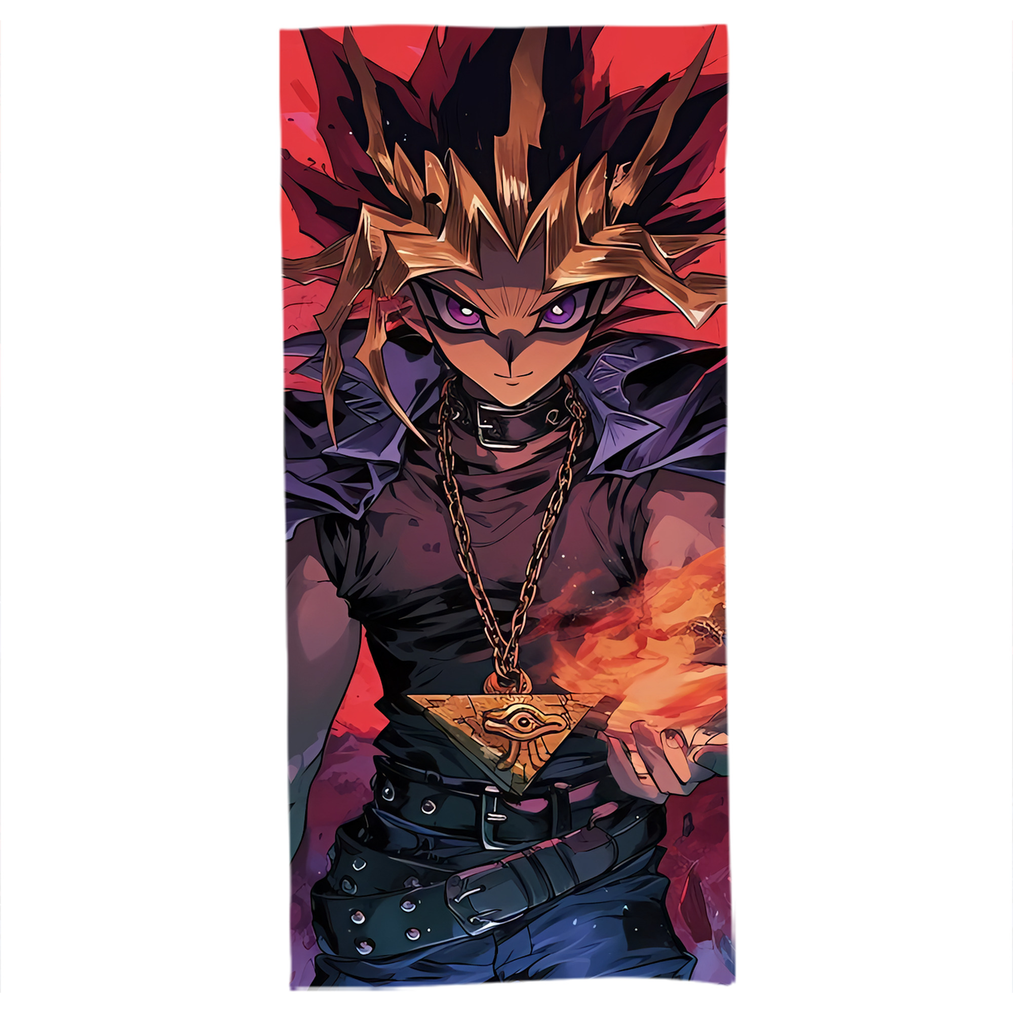 （画像用） 遊☆戯☆王 Yu-Gi-Oh! 大判バスタオル 70×140cm 吸水速乾 柔らかい肌触り