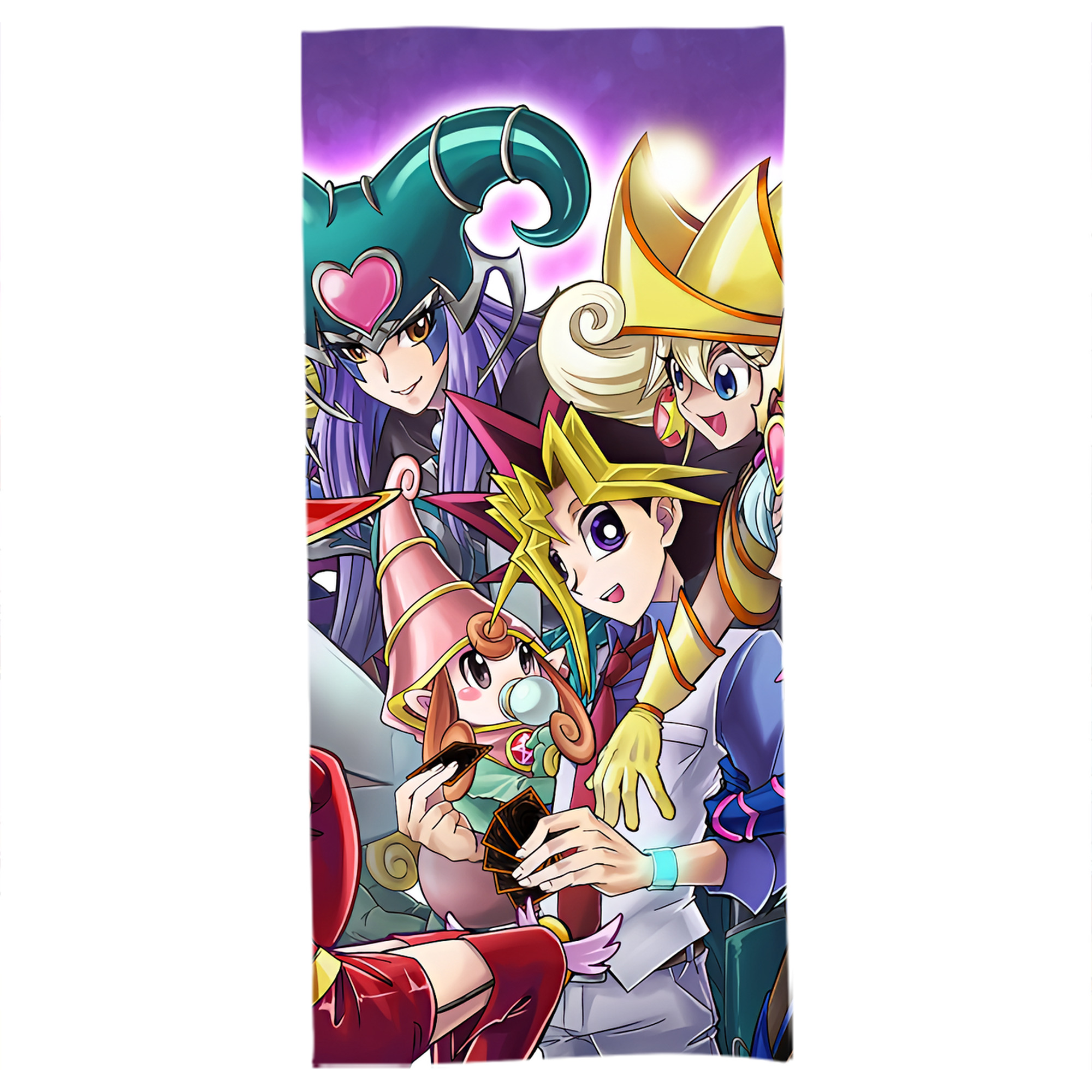 （画像用） 遊☆戯☆王 Yu-Gi-Oh! 大判バスタオル 70×140cm 吸水速乾 柔らかい肌触り