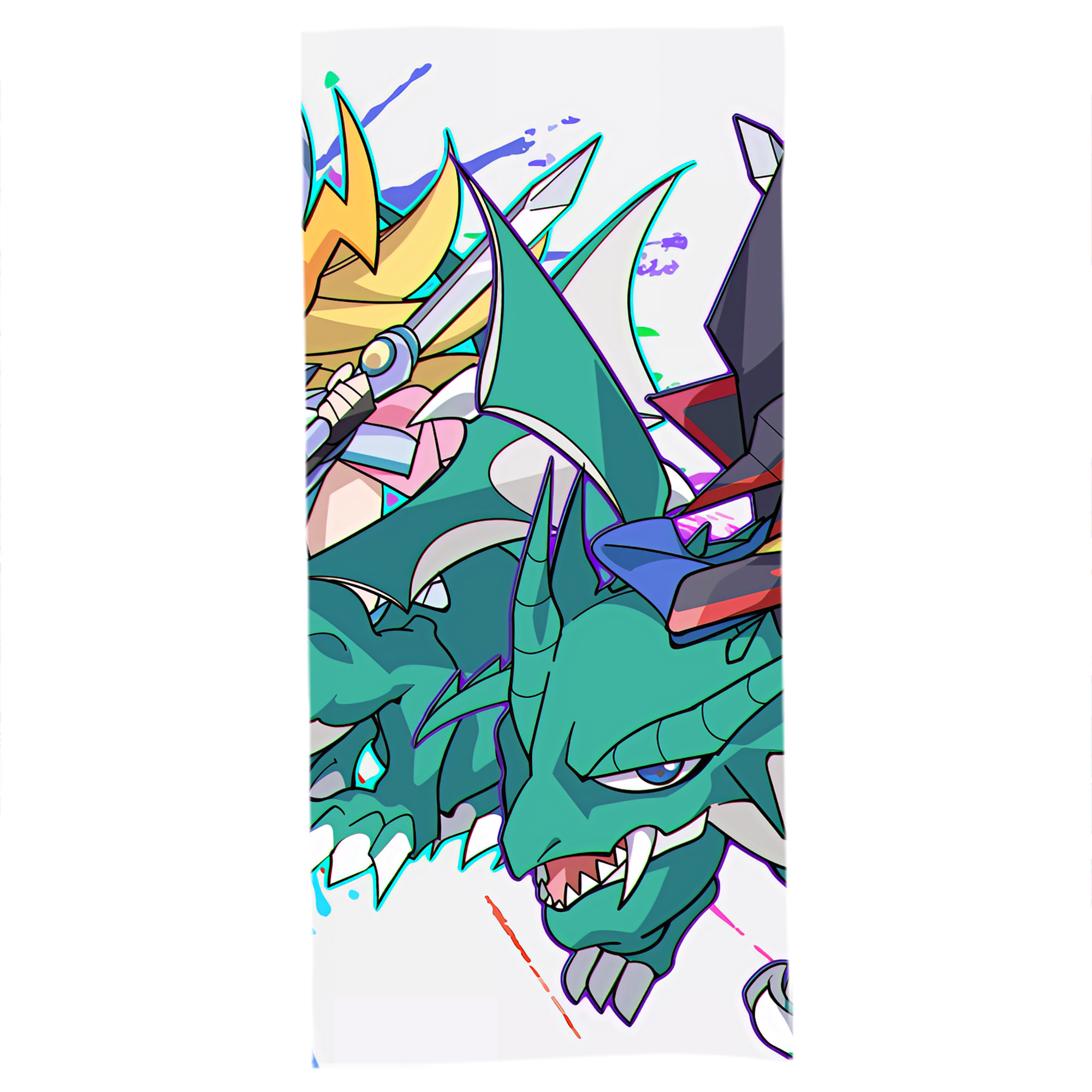 （画像用） 遊☆戯☆王 Yu-Gi-Oh! 大判バスタオル 70×140cm 吸水速乾 柔らかい肌触り