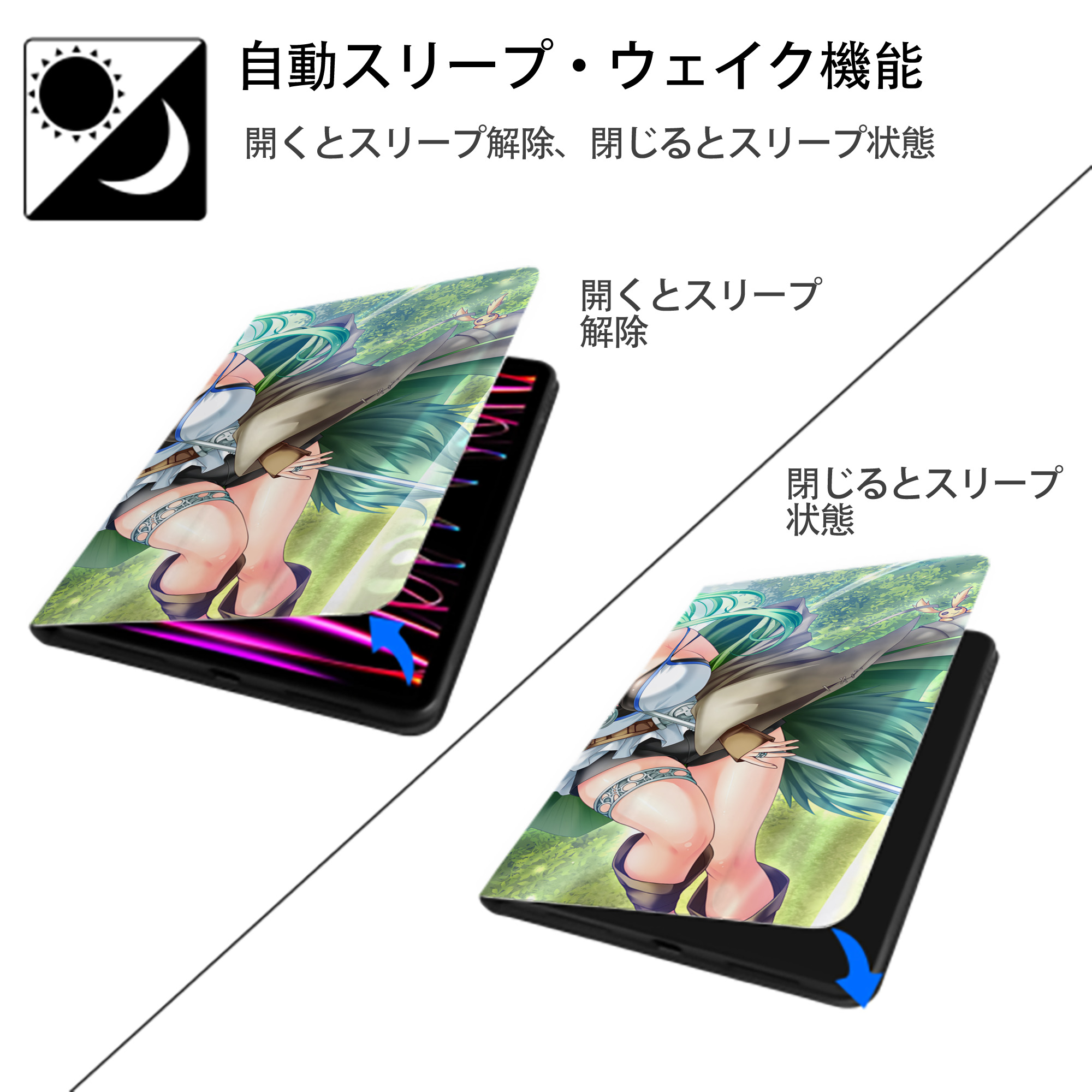 遊☆戯☆王 Yu-Gi-Oh! IPad ケース ブック型 PUレザー TPU 耐衝撃 軽量 薄型 ペン収納なし 全面保護 IPad 各モデル対応