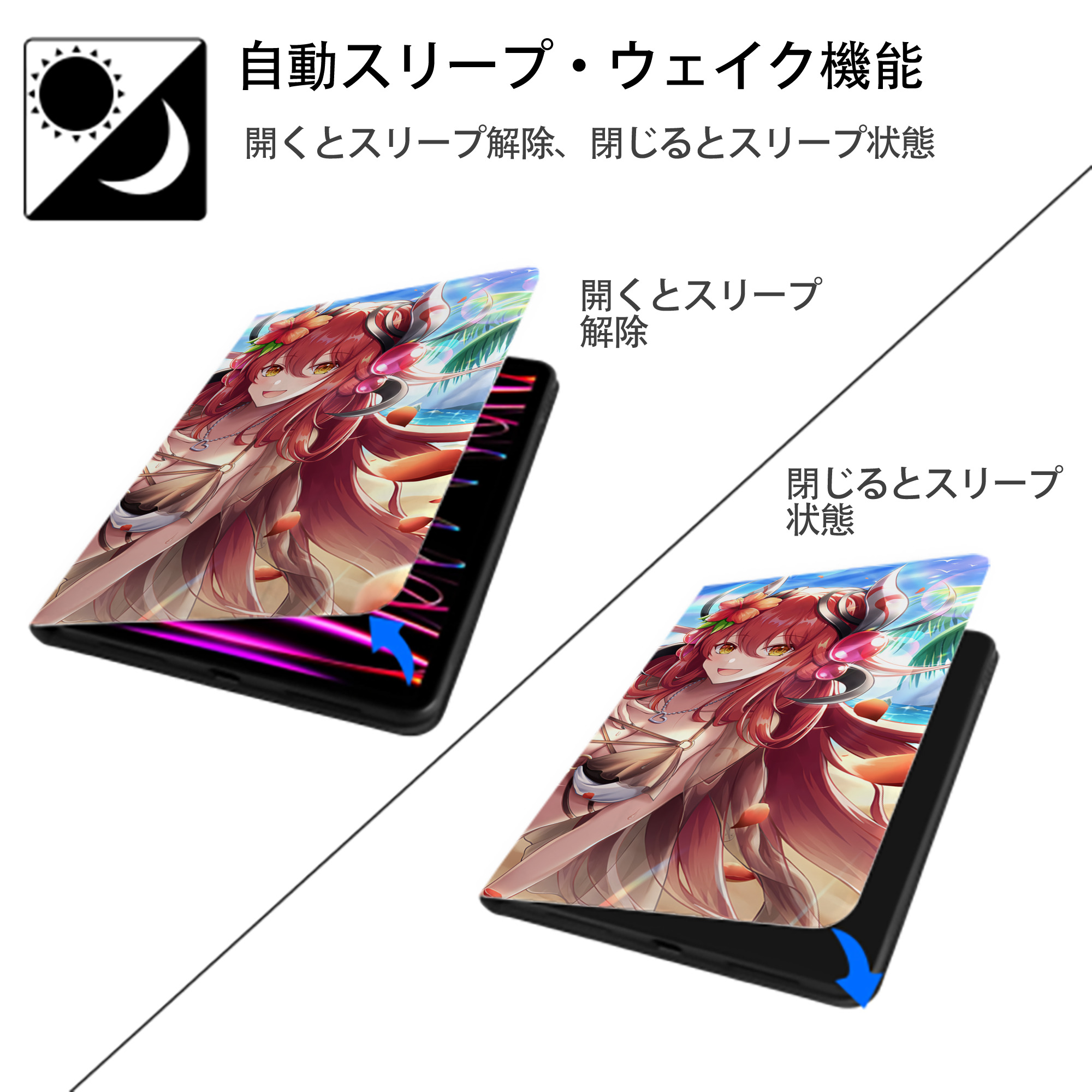 遊☆戯☆王 Yu-Gi-Oh! IPad ケース ブック型 PUレザー TPU 耐衝撃 軽量 薄型 ペン収納なし 全面保護 IPad 各モデル対応