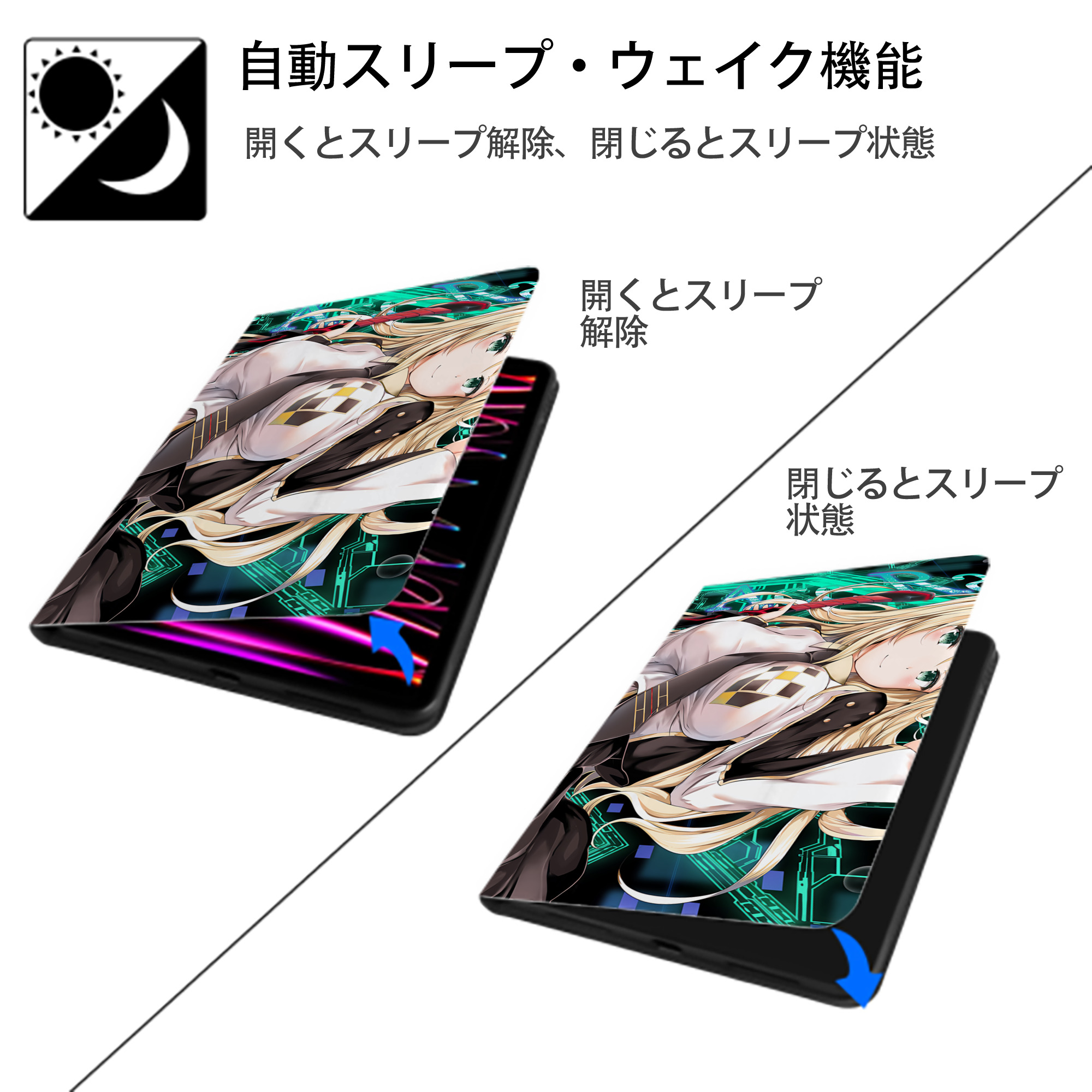 遊☆戯☆王 Yu-Gi-Oh! IPad ケース ブック型 PUレザー TPU 耐衝撃 軽量 薄型 ペン収納なし 全面保護 IPad 各モデル対応