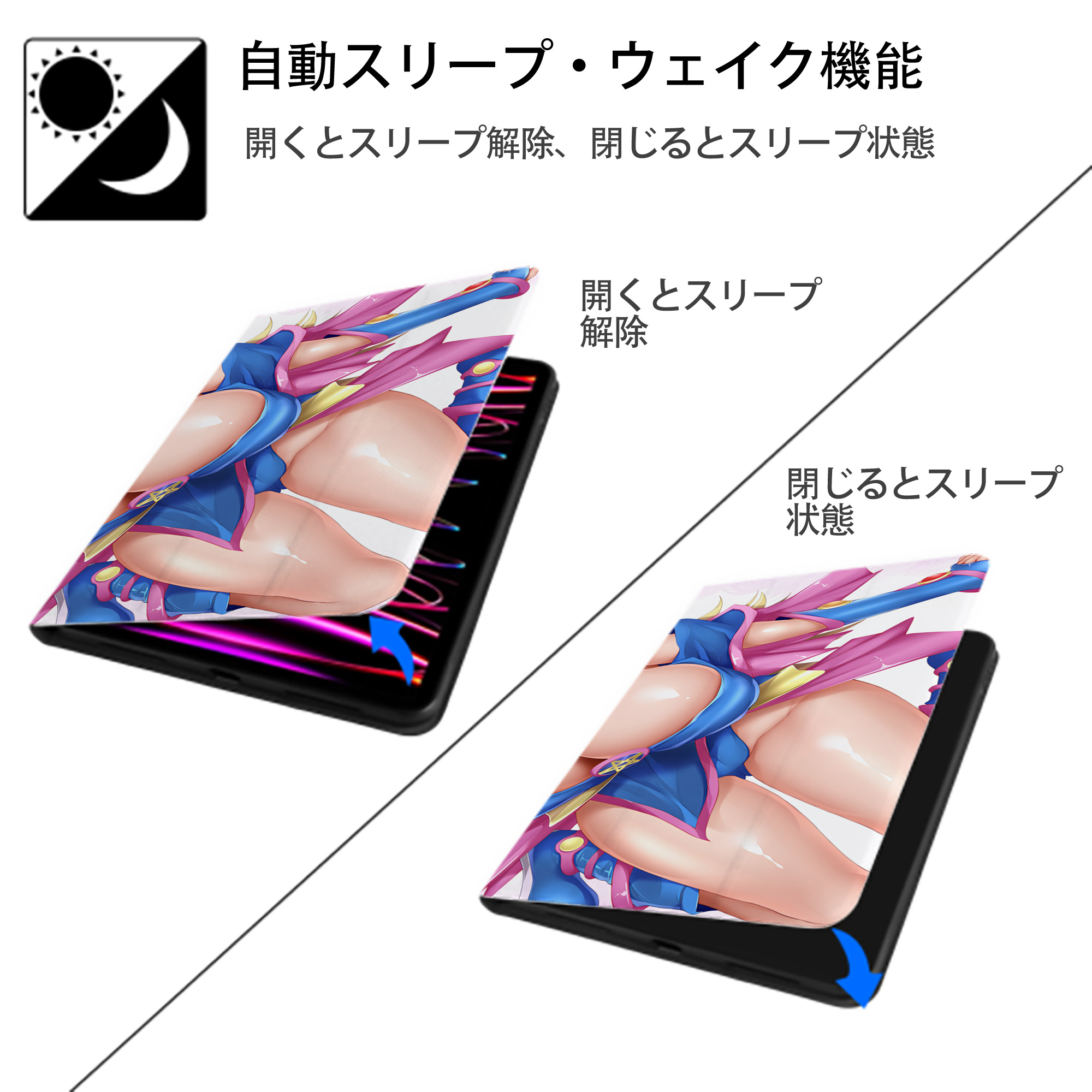 遊☆戯☆王 Yu-Gi-Oh! IPad ケース ブック型 PUレザー TPU 耐衝撃 軽量 薄型 ペン収納なし 全面保護 IPad 各モデル対応