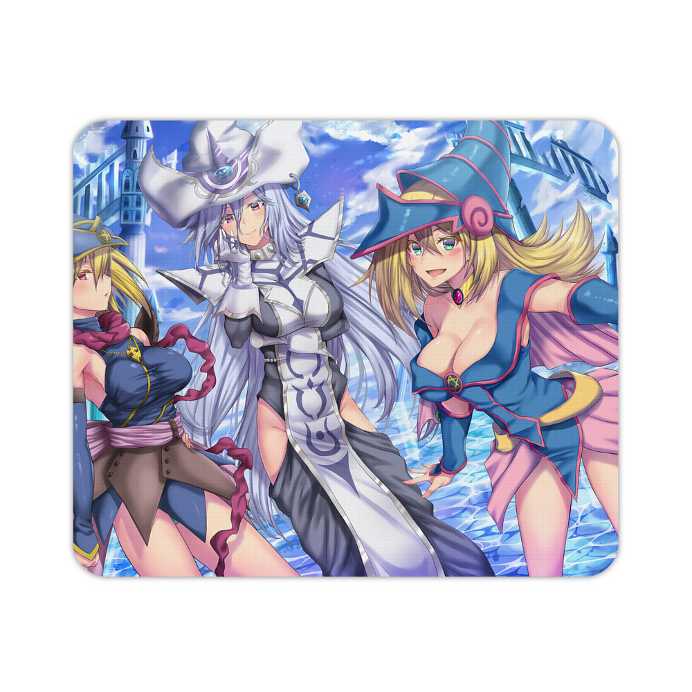（画像用） 遊☆戯☆王 Yu-Gi-Oh! マウスパッド ステッチ加工 ラバー素材 防水 滑り止め 超薄型 ゲーミング/オフィス対応