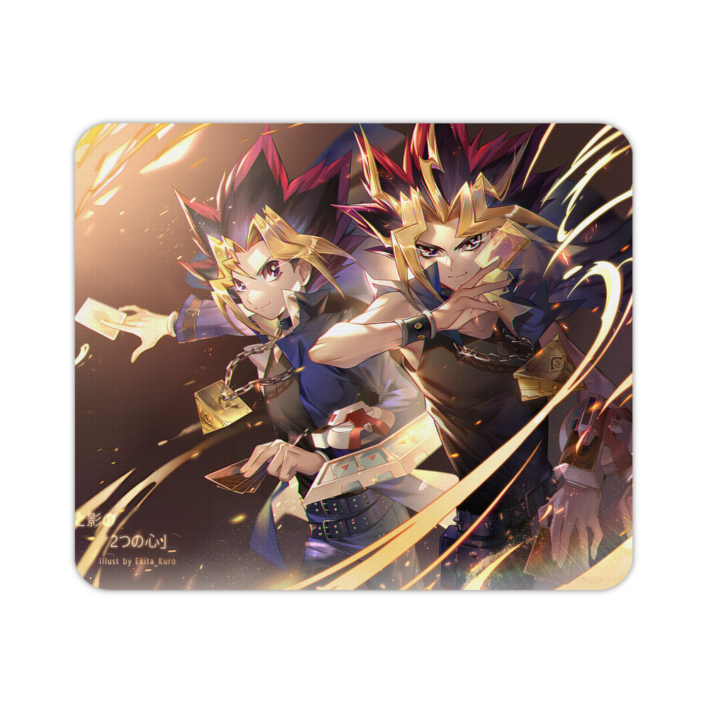 （画像用） 遊☆戯☆王 Yu-Gi-Oh! マウスパッド ステッチ加工 ラバー素材 防水 滑り止め 超薄型 ゲーミング/オフィス対応