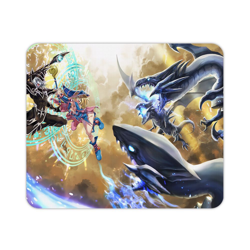 （画像用） 遊☆戯☆王 Yu-Gi-Oh! マウスパッド ステッチ加工 ラバー素材 防水 滑り止め 超薄型 ゲーミング/オフィス対応