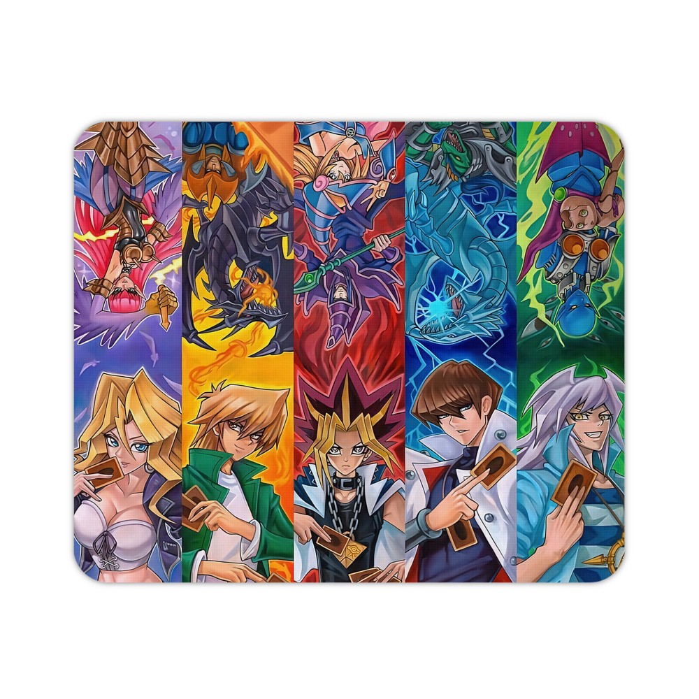 （画像用） 遊☆戯☆王 Yu-Gi-Oh! マウスパッド ステッチ加工 ラバー素材 防水 滑り止め 超薄型 ゲーミング/オフィス対応