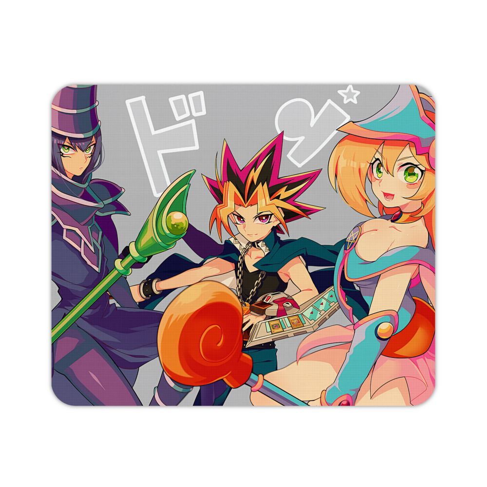 （画像用） 遊☆戯☆王 Yu-Gi-Oh! マウスパッド ステッチ加工 ラバー素材 防水 滑り止め 超薄型 ゲーミング/オフィス対応
