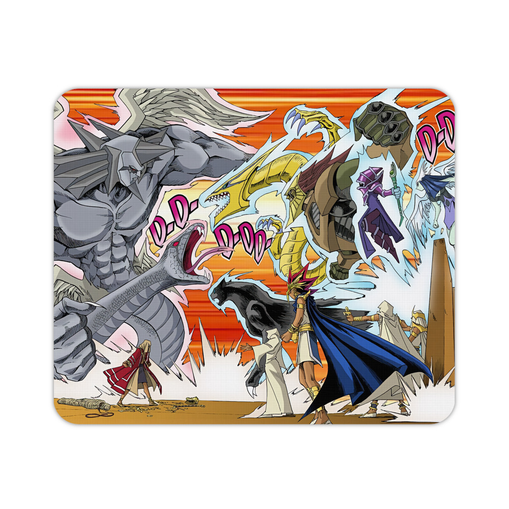 （画像用） 遊☆戯☆王 Yu-Gi-Oh! マウスパッド ステッチ加工 ラバー素材 防水 滑り止め 超薄型 ゲーミング/オフィス対応