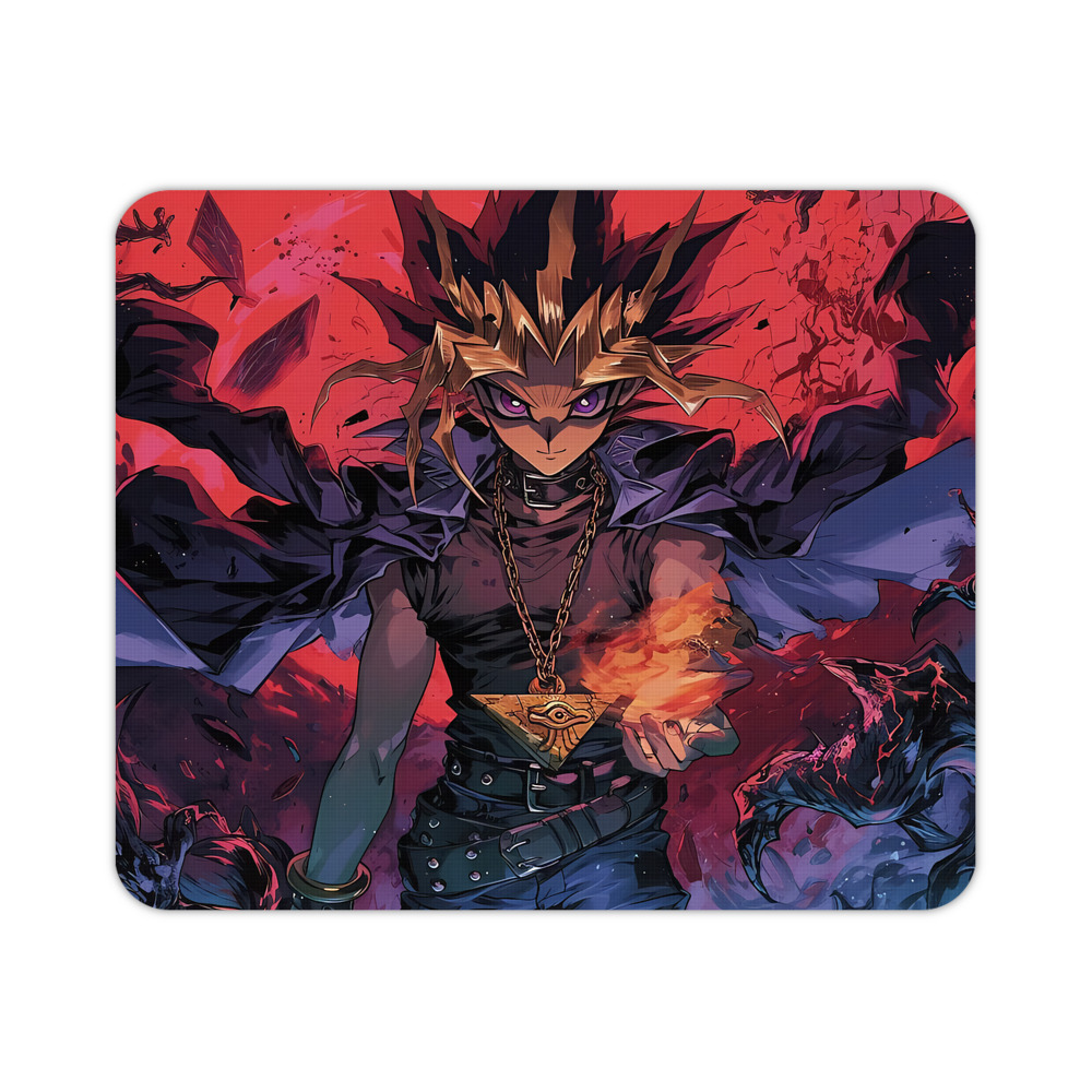 （画像用） 遊☆戯☆王 Yu-Gi-Oh! マウスパッド ステッチ加工 ラバー素材 防水 滑り止め 超薄型 ゲーミング/オフィス対応