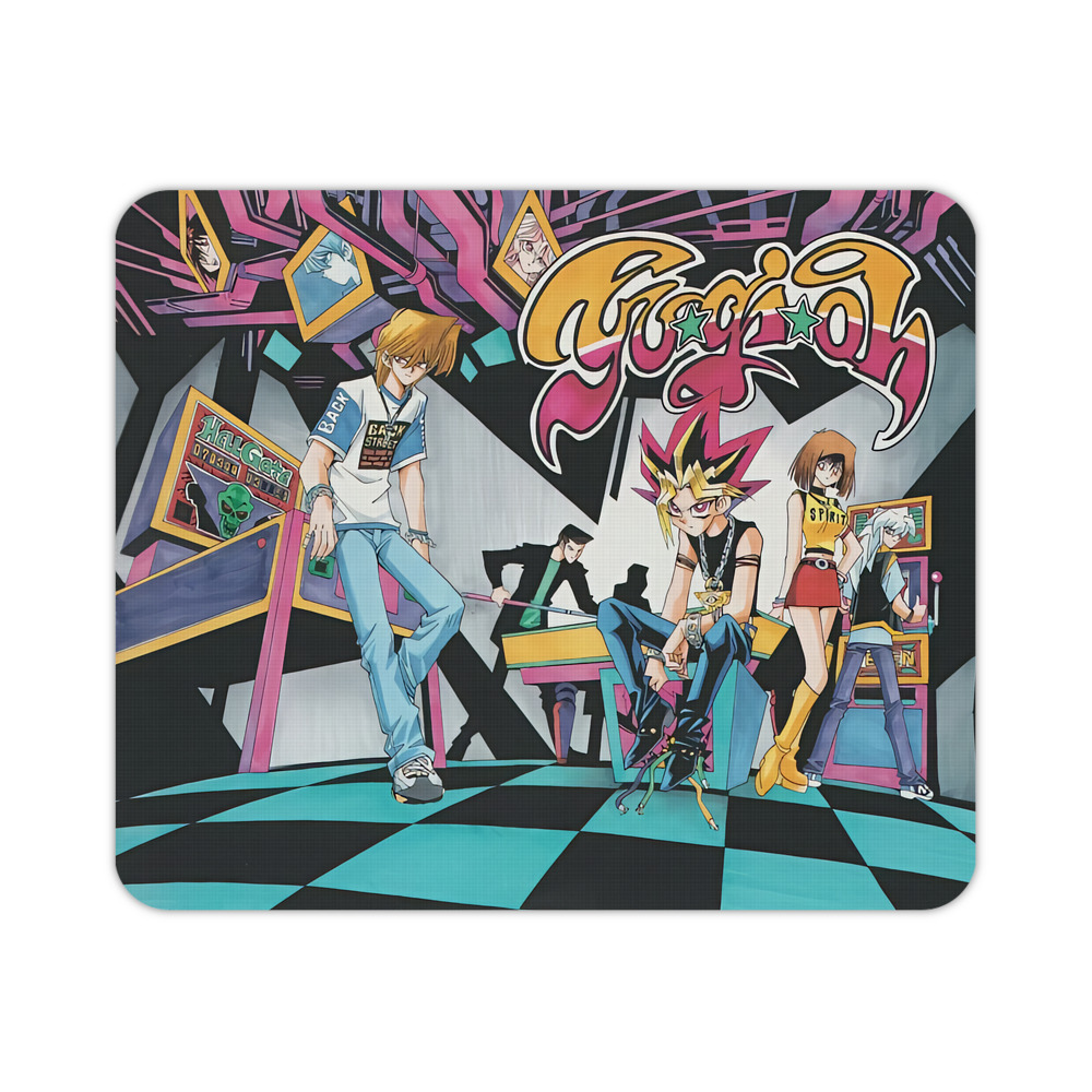 （画像用） 遊☆戯☆王 Yu-Gi-Oh! マウスパッド ステッチ加工 ラバー素材 防水 滑り止め 超薄型 ゲーミング/オフィス対応