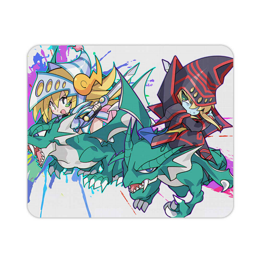 （画像用） 遊☆戯☆王 Yu-Gi-Oh! マウスパッド ステッチ加工 ラバー素材 防水 滑り止め 超薄型 ゲーミング/オフィス対応