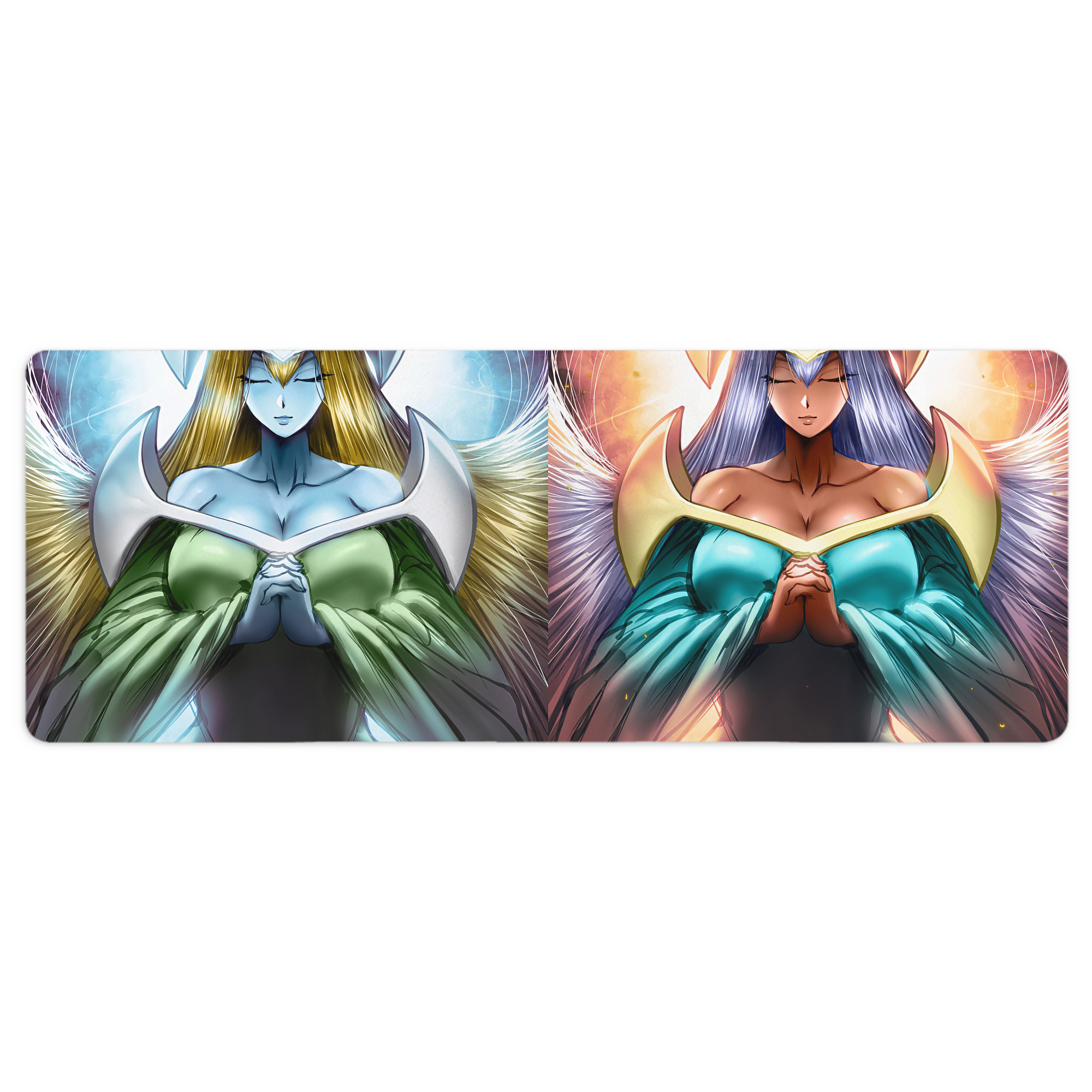 （画像用） 遊☆戯☆王 Yu-Gi-Oh! ステッチ加工 大判デスクマット／滑り止めマウスパッド