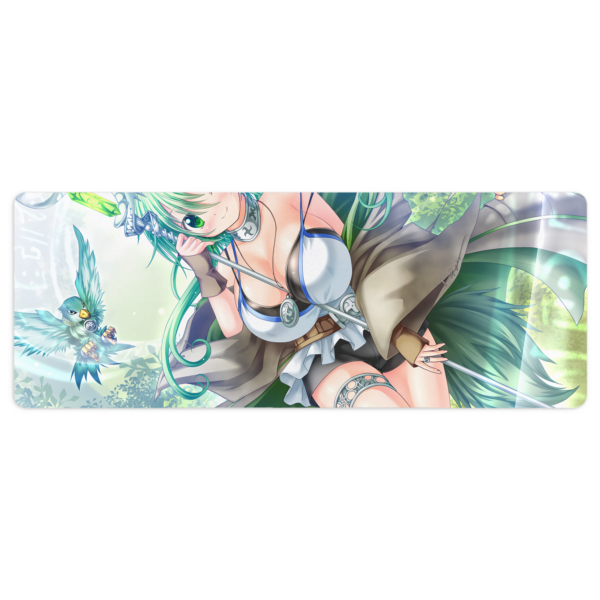 （画像用） 遊☆戯☆王 Yu-Gi-Oh! ステッチ加工 大判デスクマット／滑り止めマウスパッド